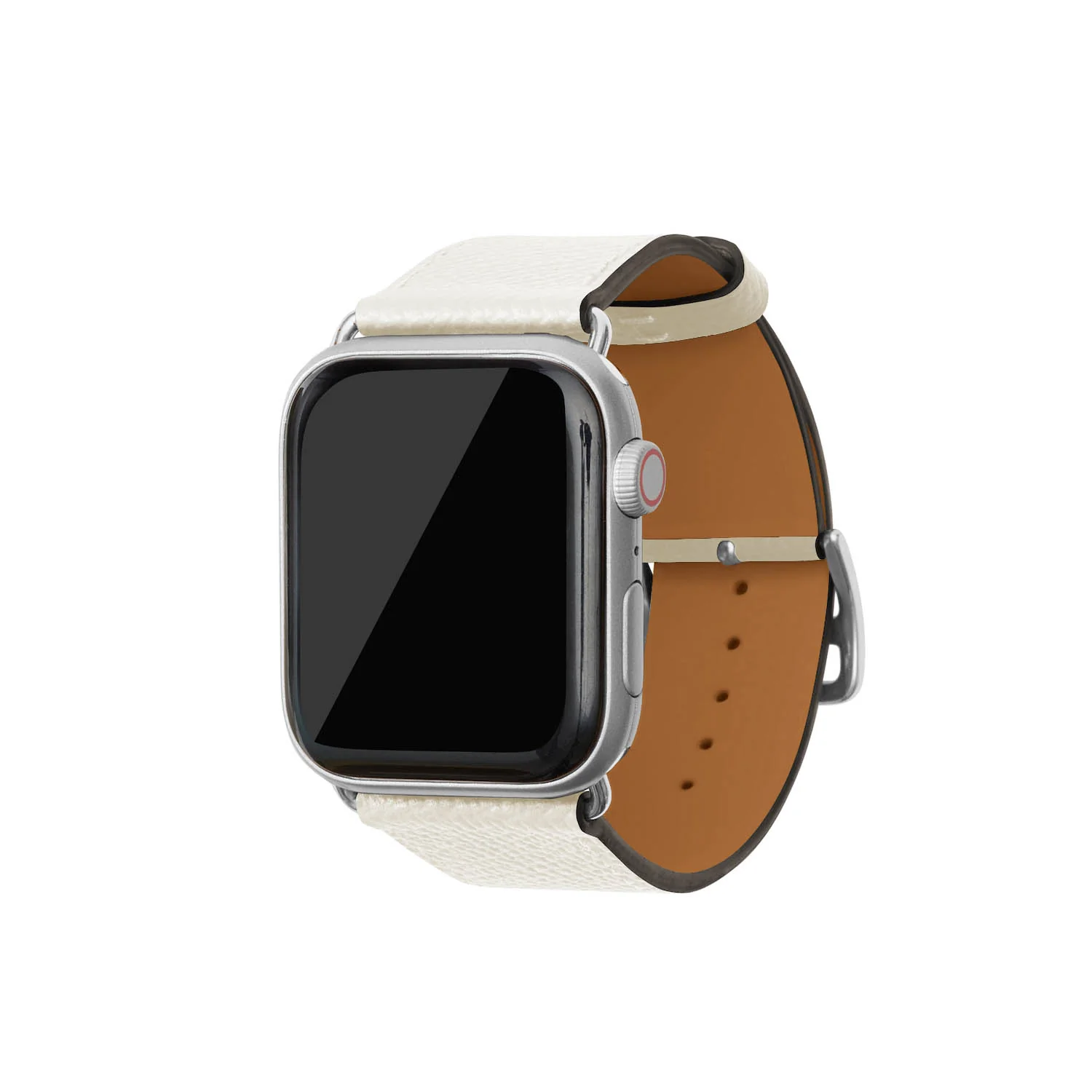 Apple Watch Band Nobile Leather (Silver Adapter) - Image 9
