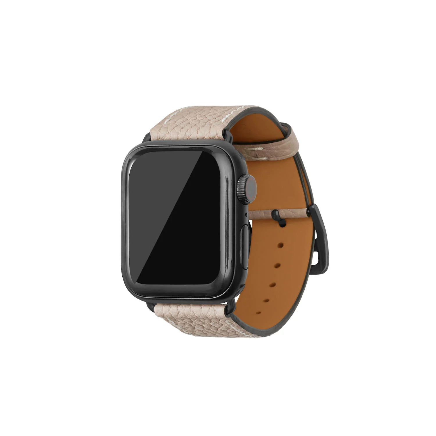 Apple Watch Band Shrink Leather (Black Adapter) - Image 4