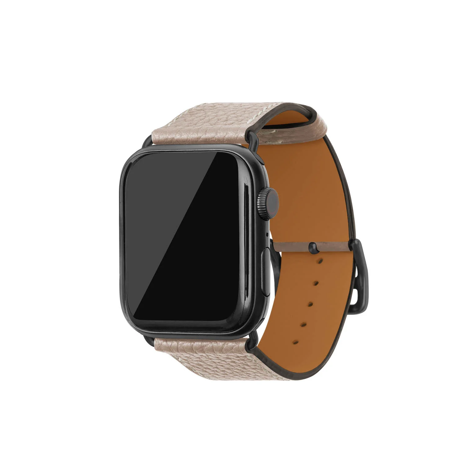 Apple Watch Band Shrink Leather (Black Adapter) - Image 6