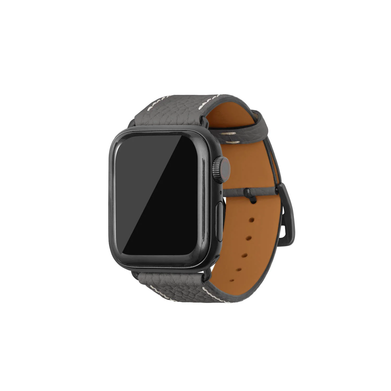 Apple Watch Band Shrink Leather (Black Adapter) - Image 8
