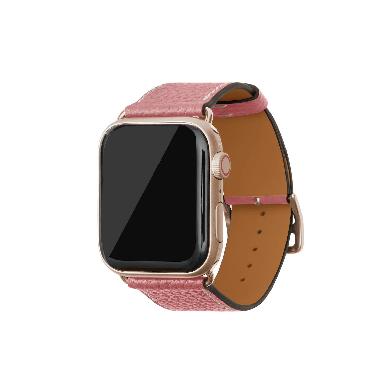 Apple Watch Band Shrink Leather (Gold Adapter) - Image 12