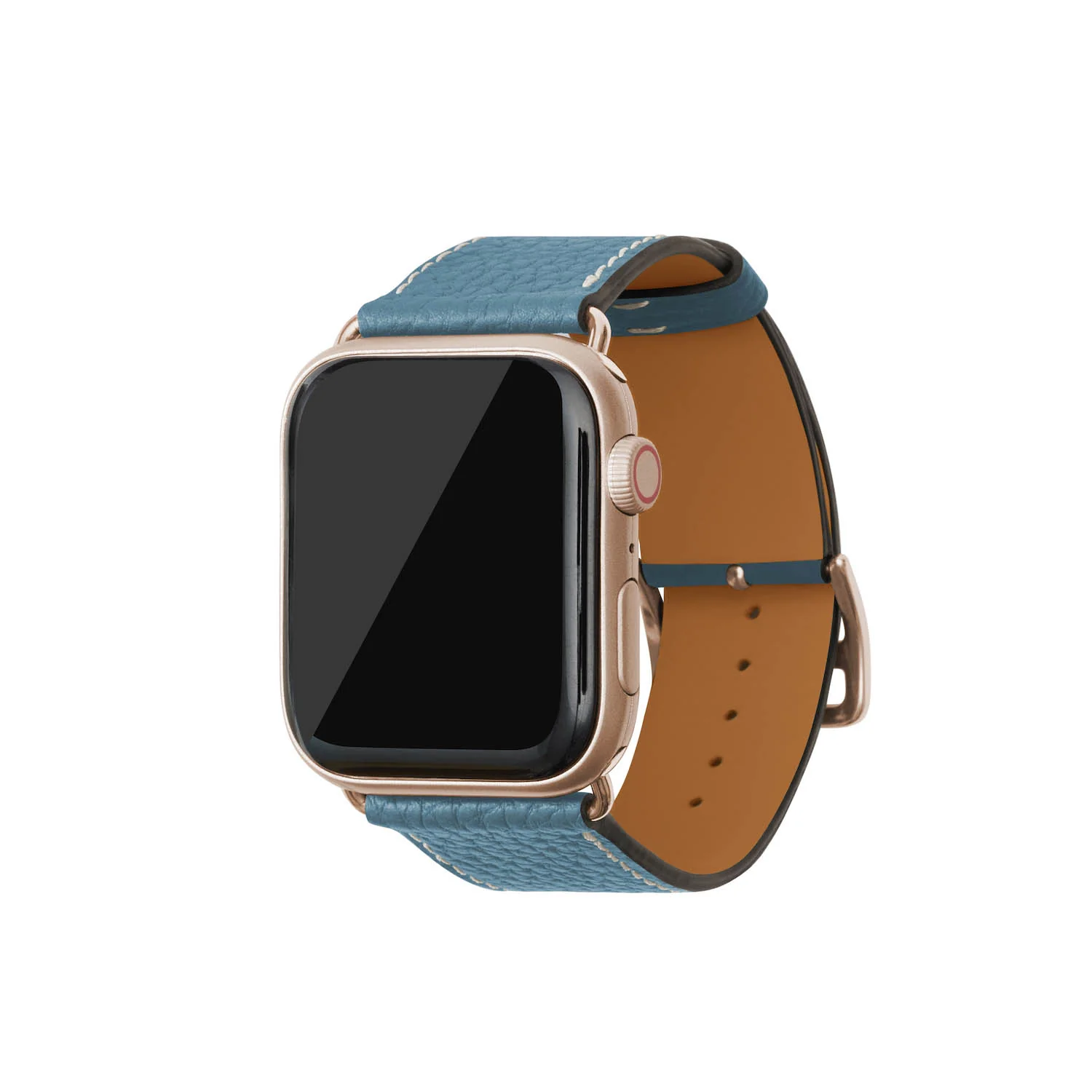 Apple Watch Band Shrink Leather (Gold Adapter) - Image 21
