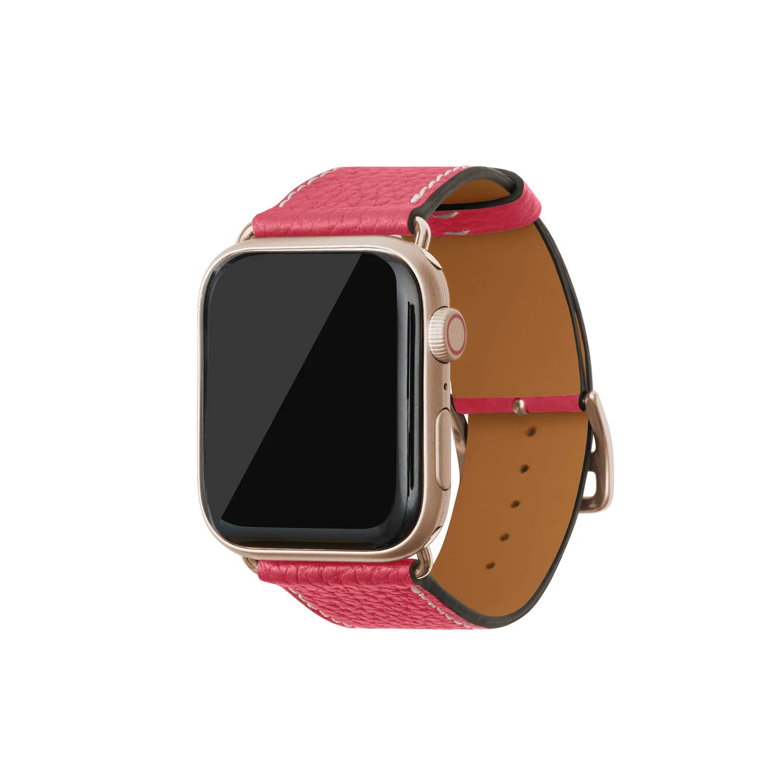 Apple Watch Band Shrink Leather (Gold Adapter) - Image 36