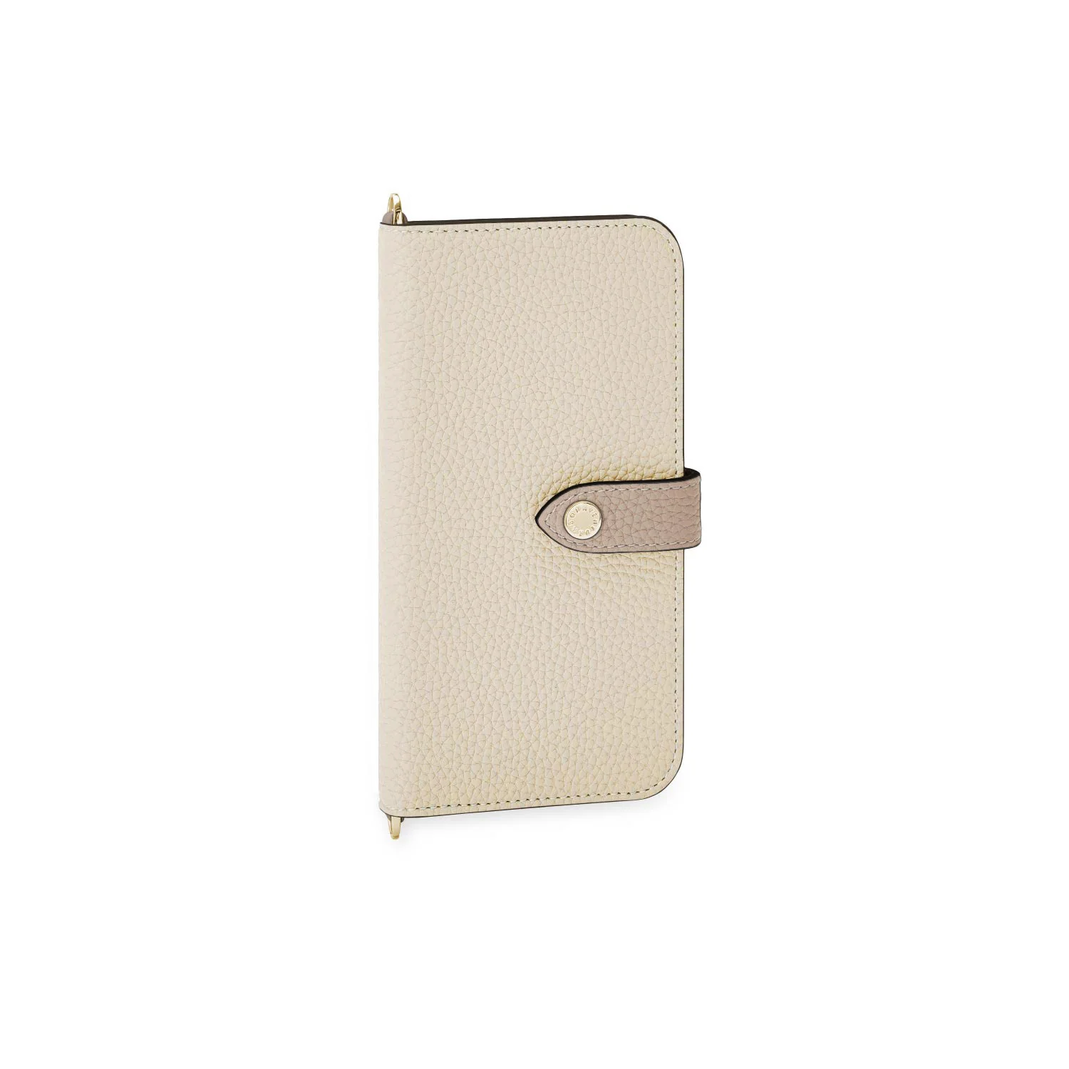 iPhone 15 Pro Belted Diary Case Shrink Leather - Image 2