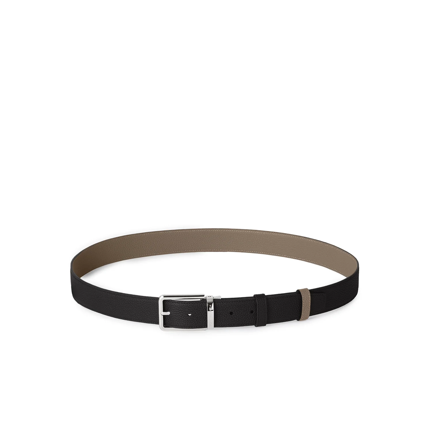 Men's Reversible Square Buckle Belt