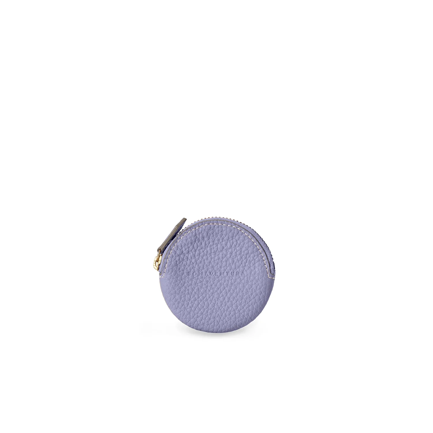 Round Coin Case Shrink Leather - Image 10