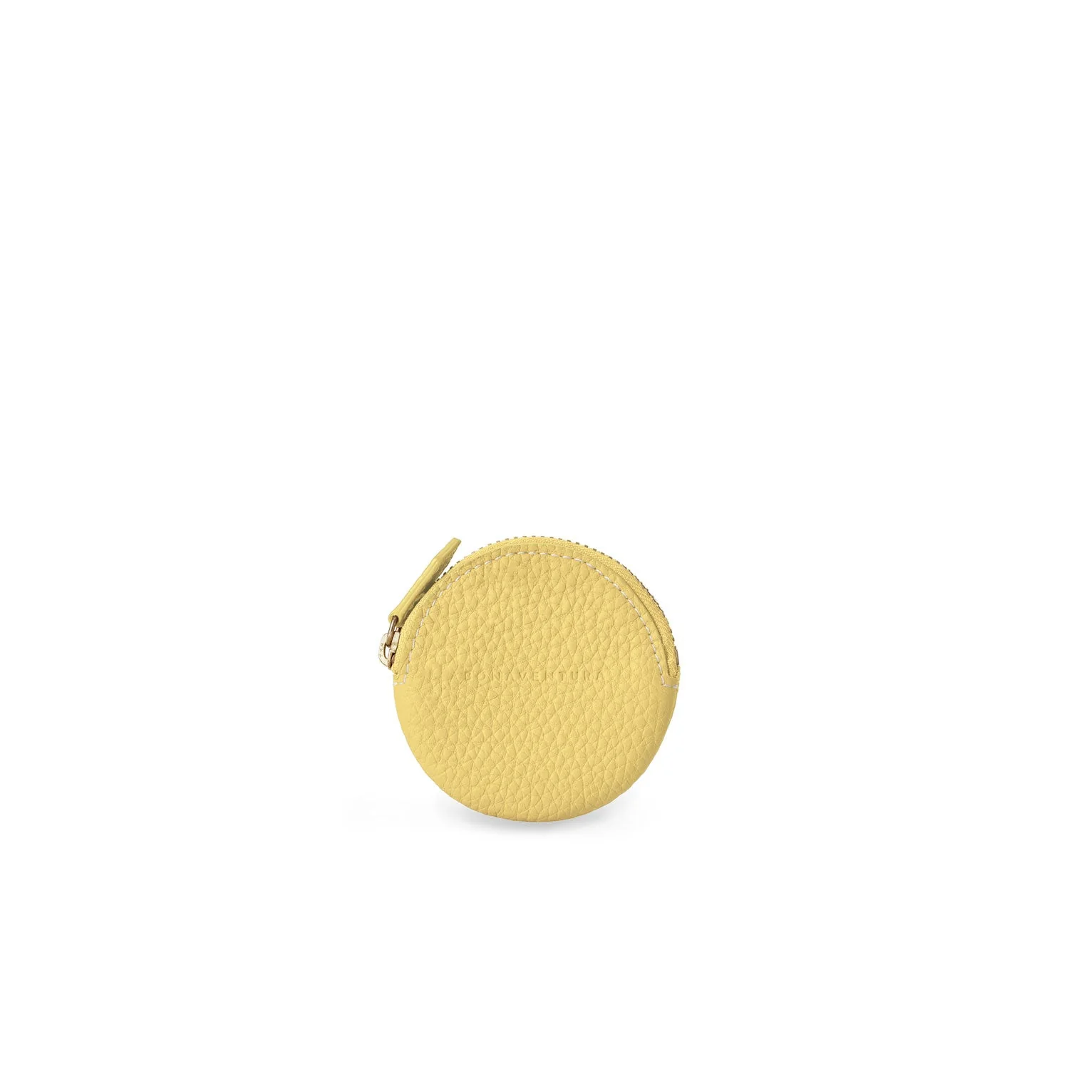 Round Coin Case Shrink Leather - Image 12