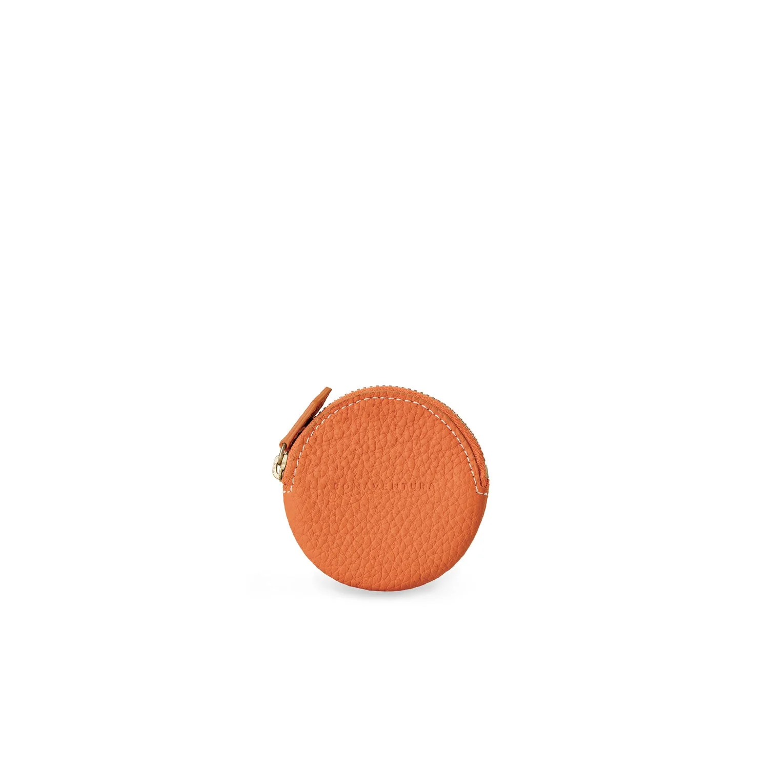 Round Coin Case Shrink Leather - Image 13
