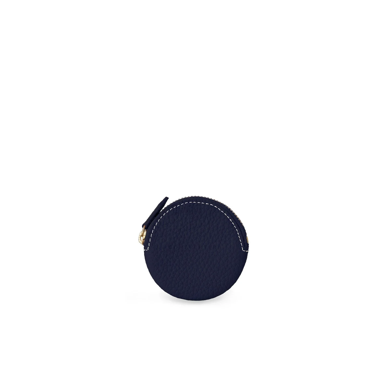 Round Coin Case Shrink Leather - Image 15