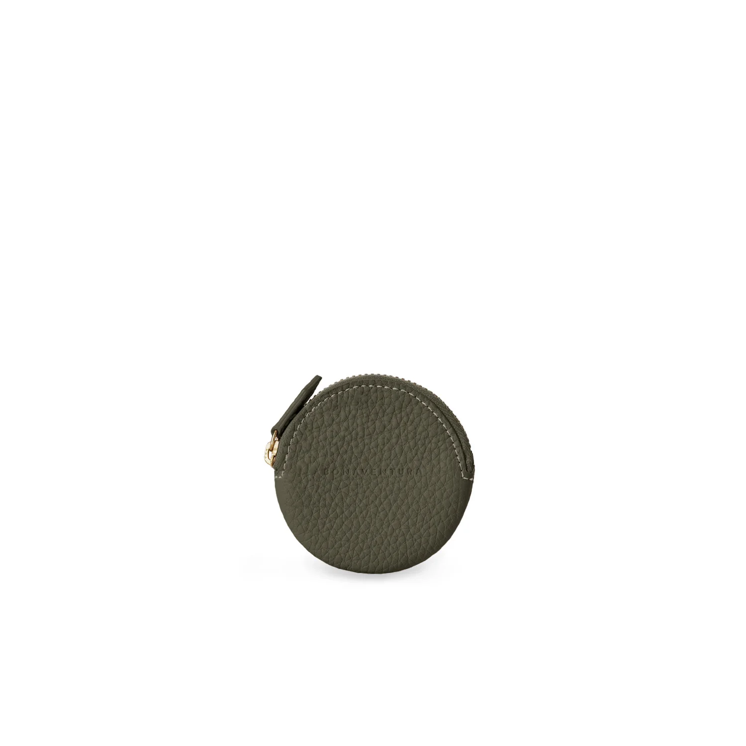 Round Coin Case Shrink Leather - Image 23
