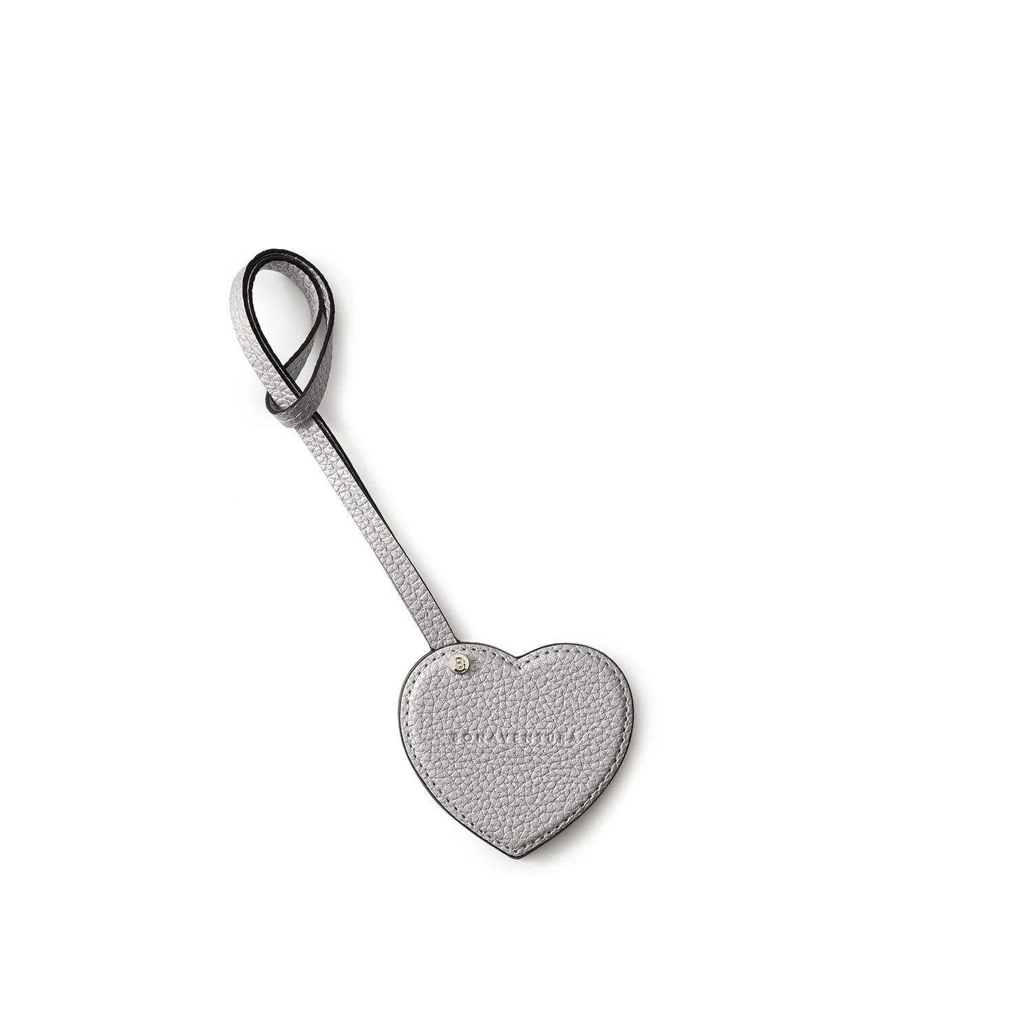 Heart Charm with Mirror Shrink Leather - Image 5