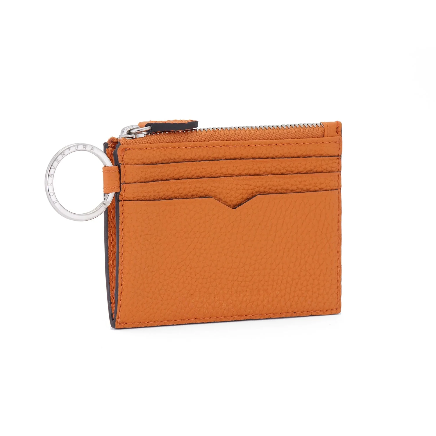 Mini Wallet with Key Ring Shrink Leather - Image 3