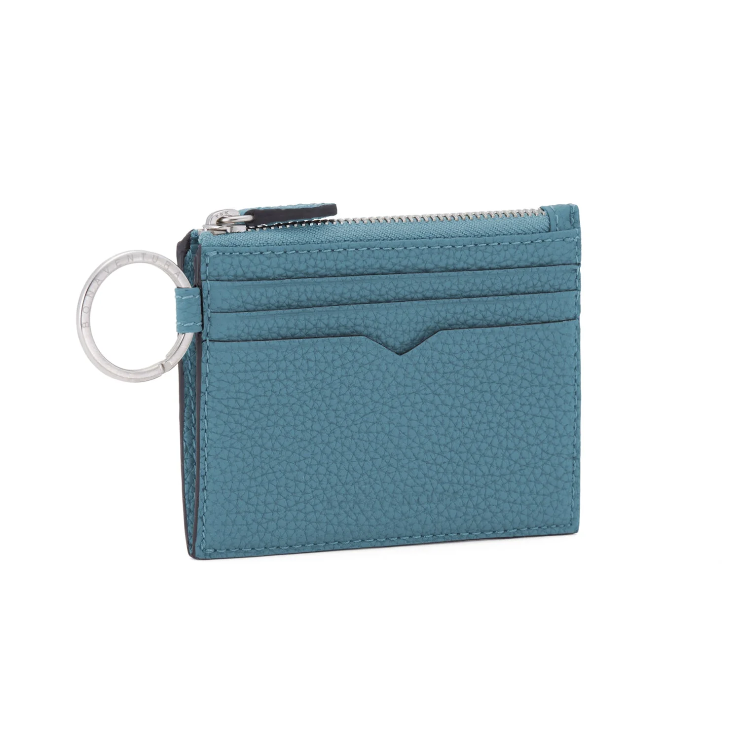 Mini Wallet with Key Ring Shrink Leather - Image 4