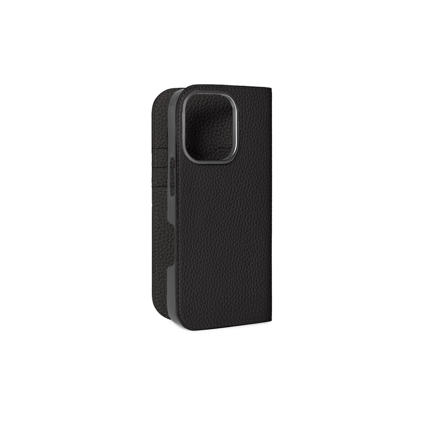 iPhone 16 Pro Diary Case Shrink Leather - Image 22