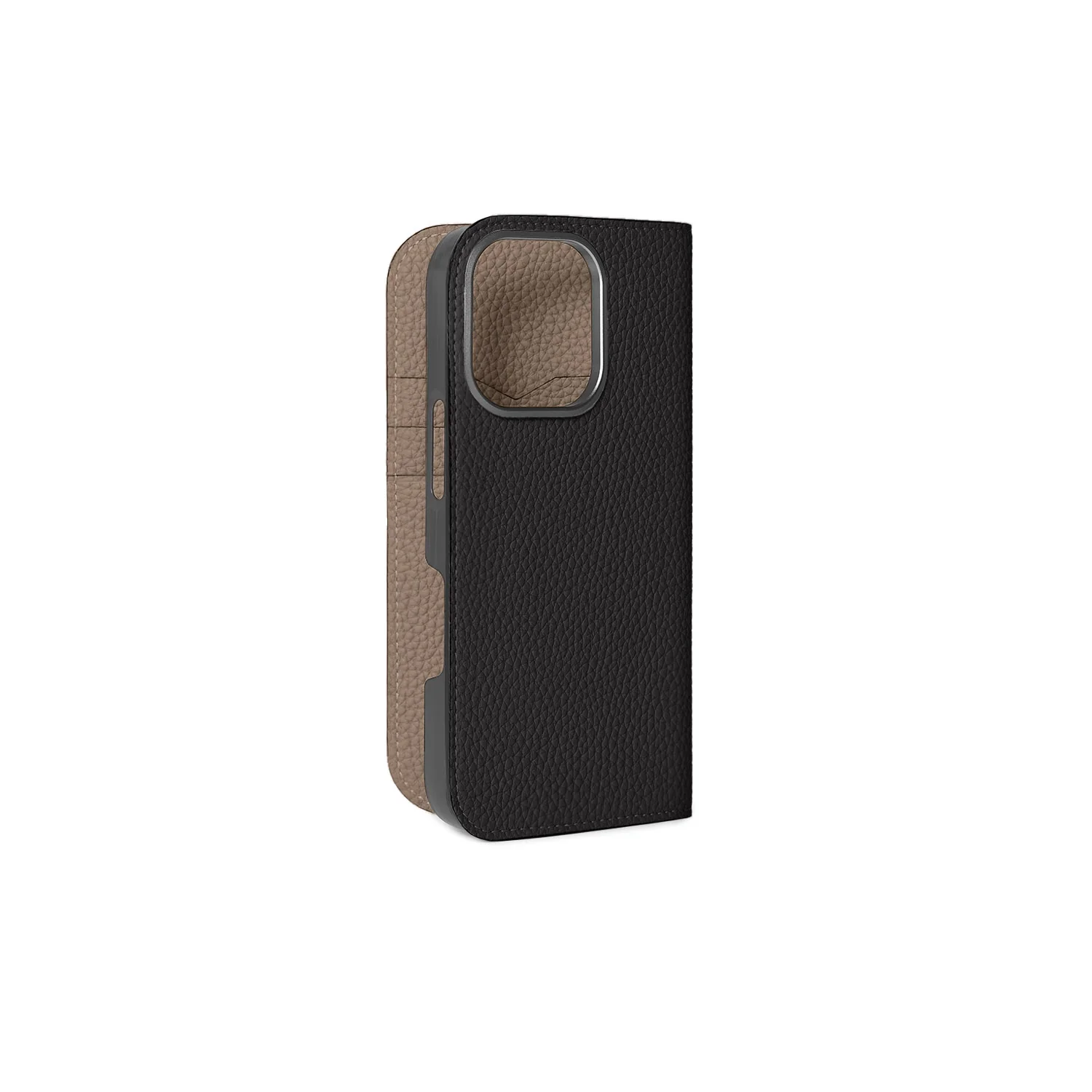 iPhone 16 Pro Diary Case Shrink Leather - Image 23