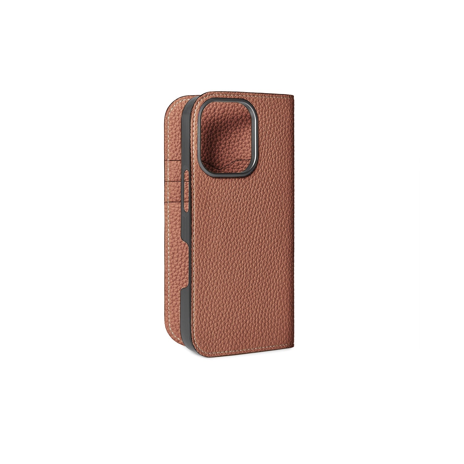 iPhone 16 Pro Diary Case Shrink Leather - Image 27