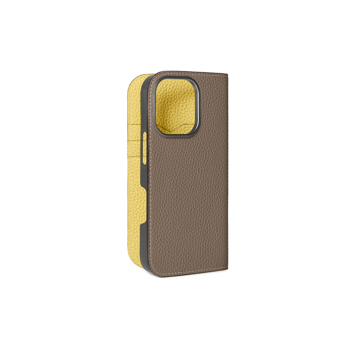 iPhone 16 Pro Diary Case Shrink Leather - Image 5