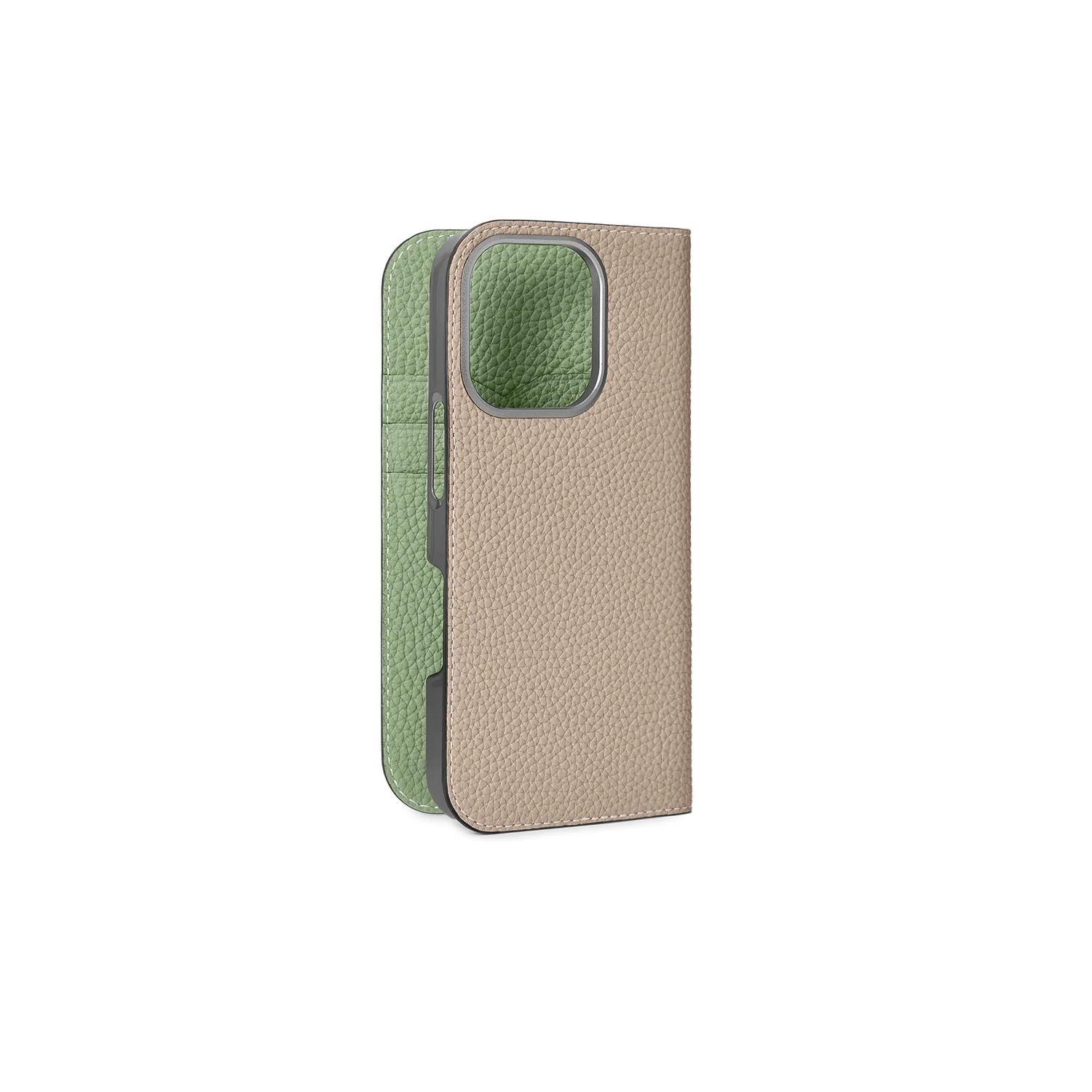 iPhone 16 Pro Diary Case Shrink Leather - Image 26