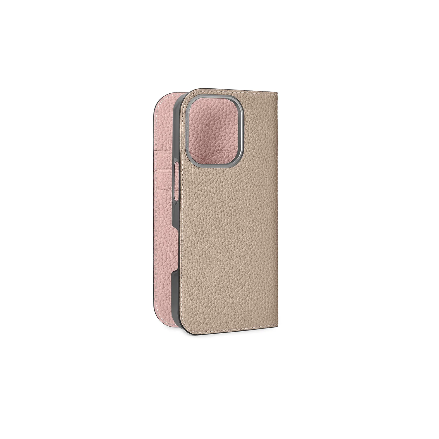 iPhone 16 Pro Diary Case Shrink Leather - Image 25