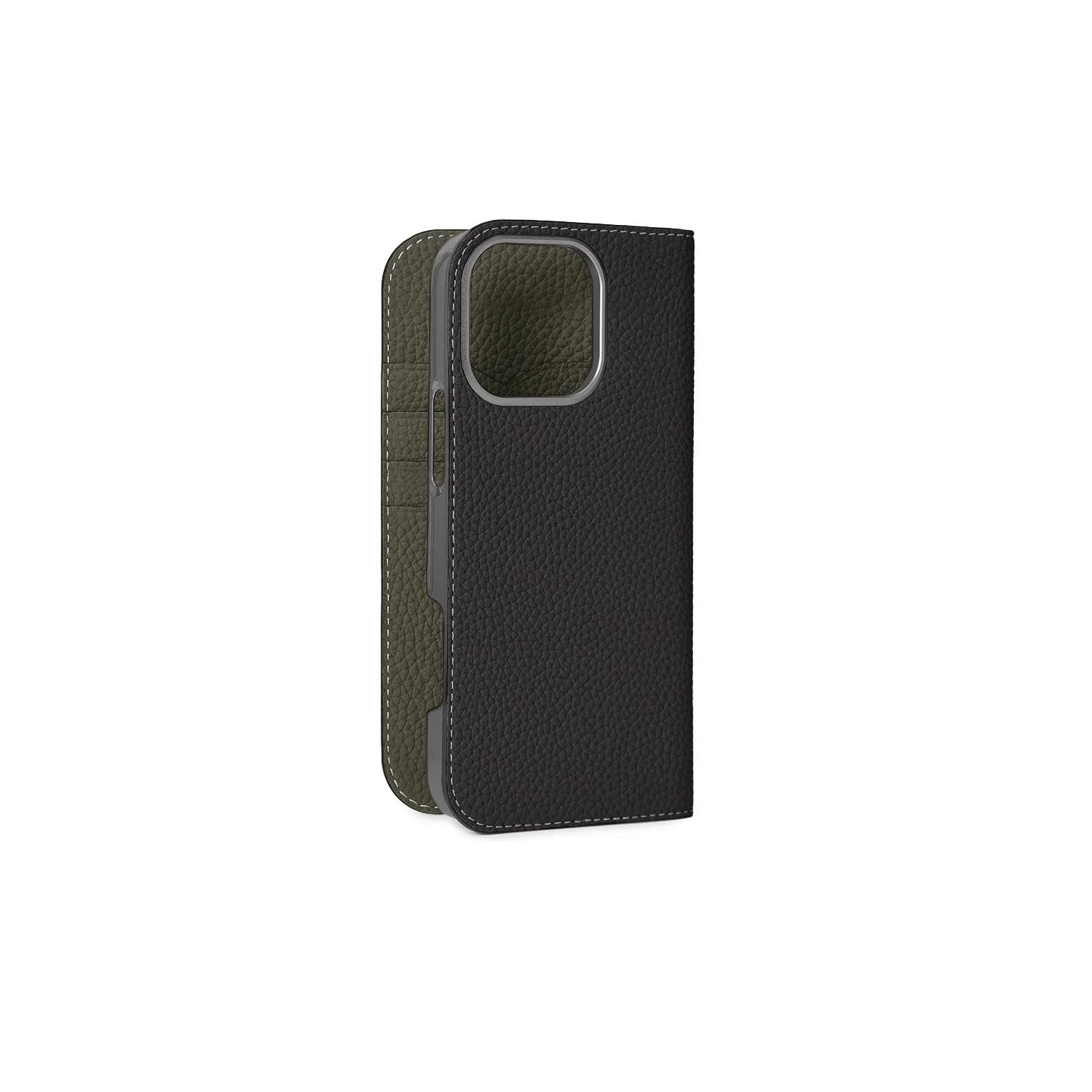 iPhone 16 Pro Max Diary Case Shrink Leather - Image 27