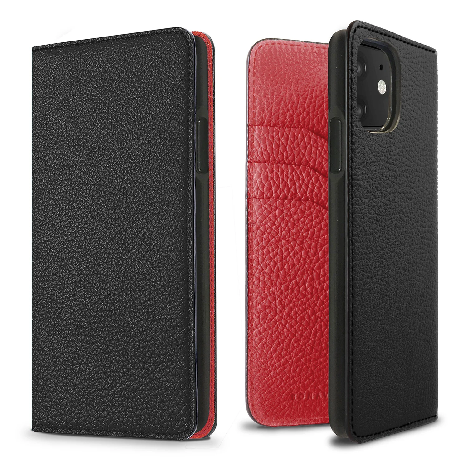 iPhone 11 Diary Case Shrink Leather - Image 12