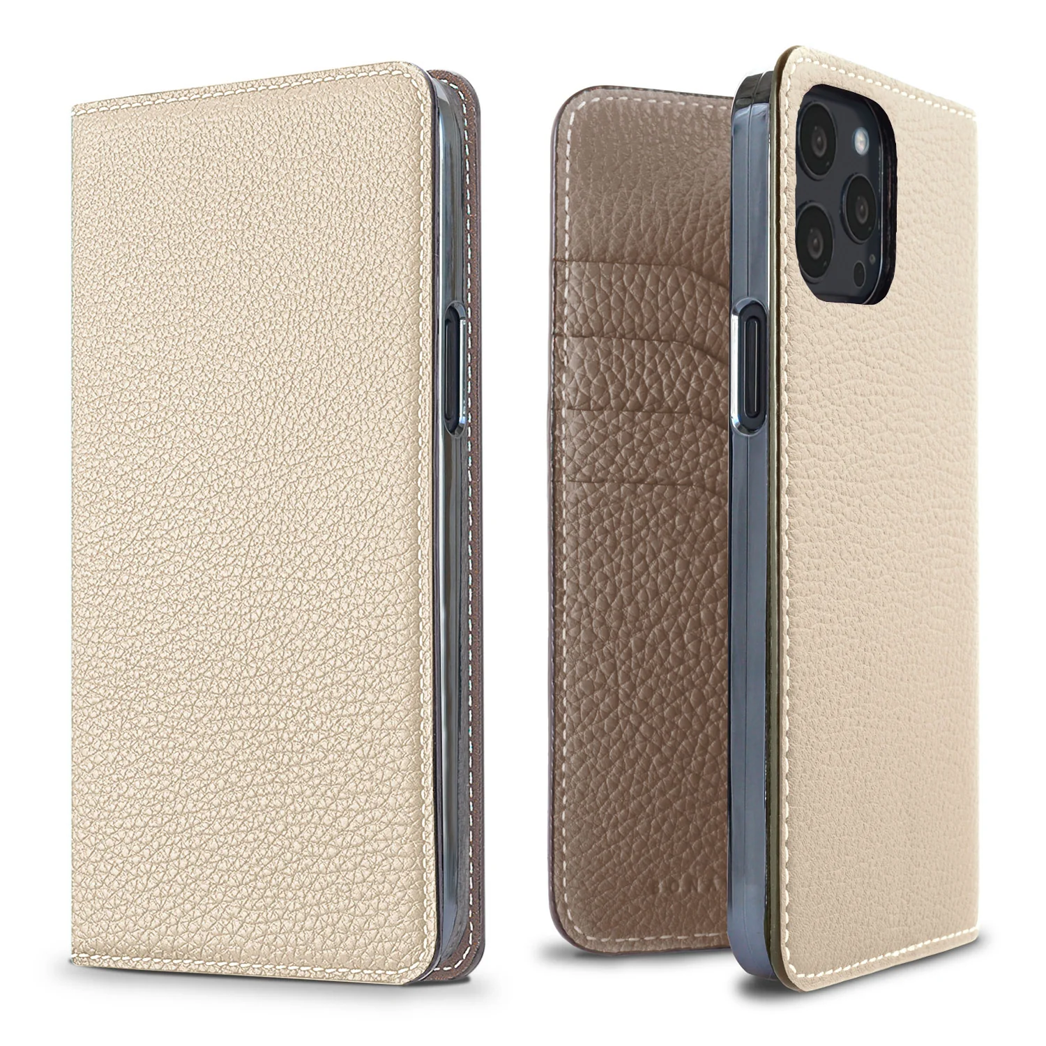 iPhone 13 Pro Max Diary Case Shrink Leather - Image 13