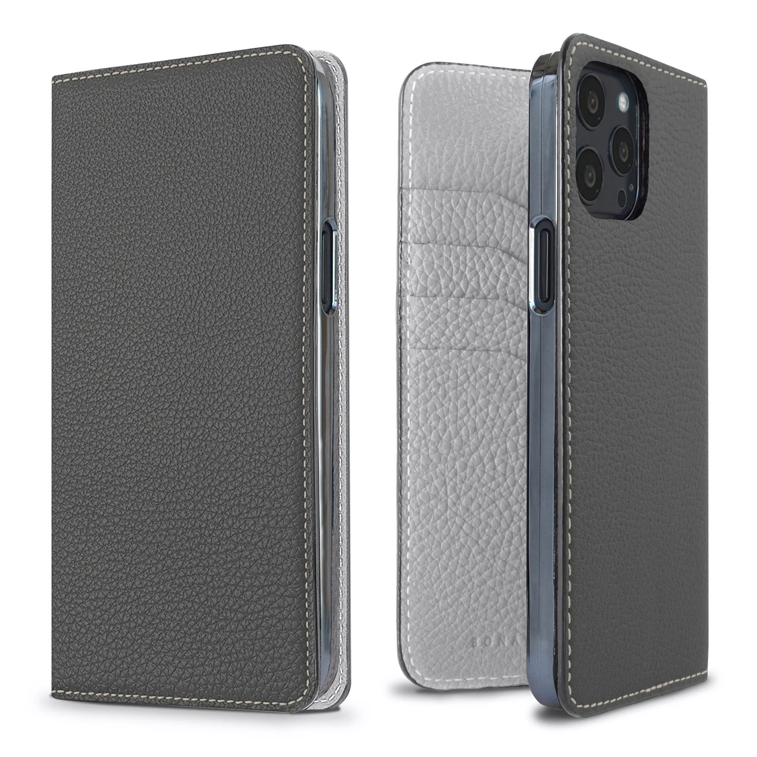 iPhone 13 Pro Max Diary Case Shrink Leather - Image 27
