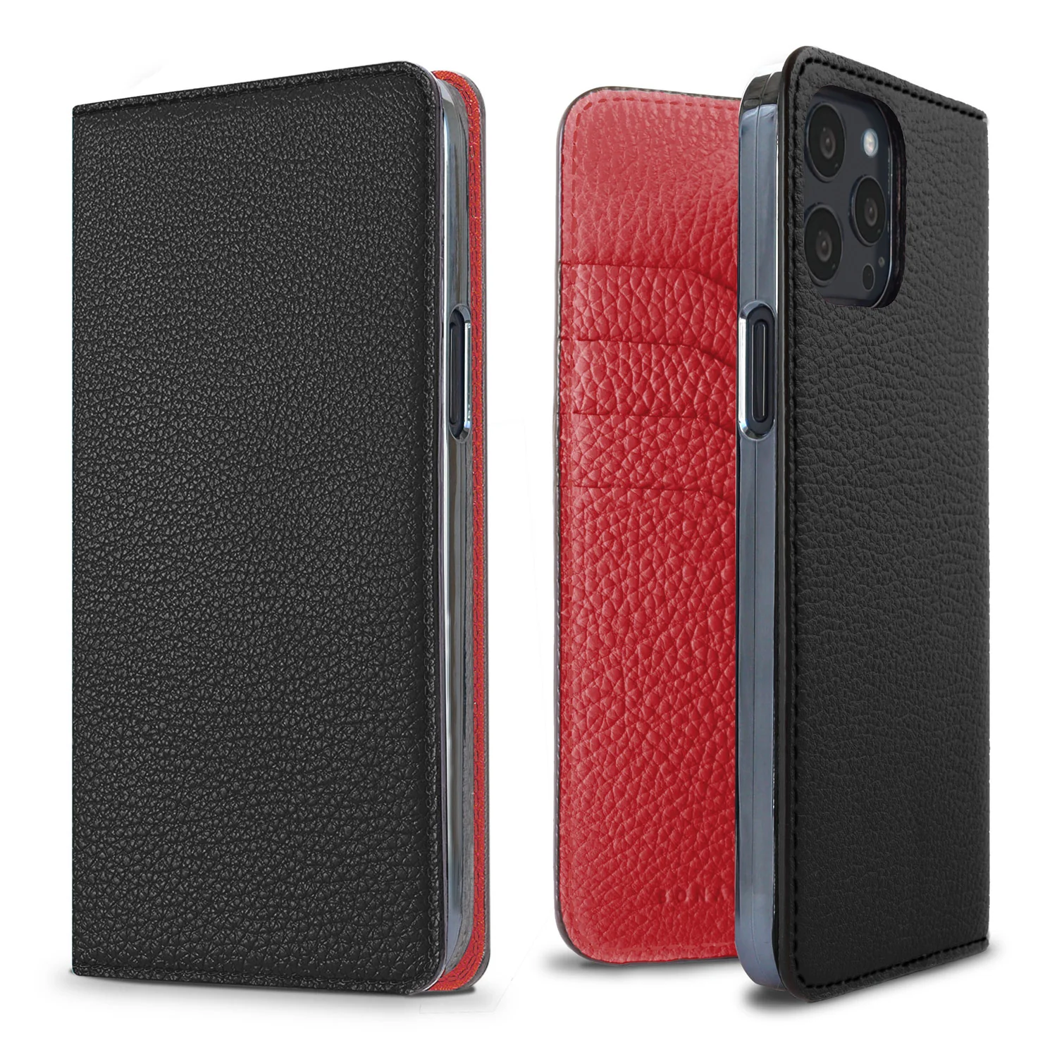 iPhone 13 Pro Max Diary Case Shrink Leather - Image 30