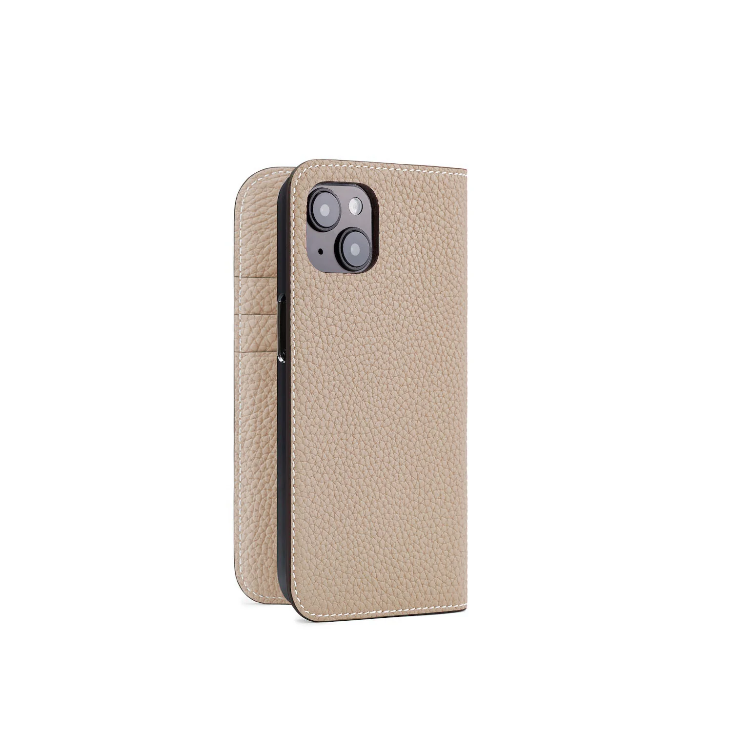 iPhone 14 Diary Case Shrink Leather - Image 9