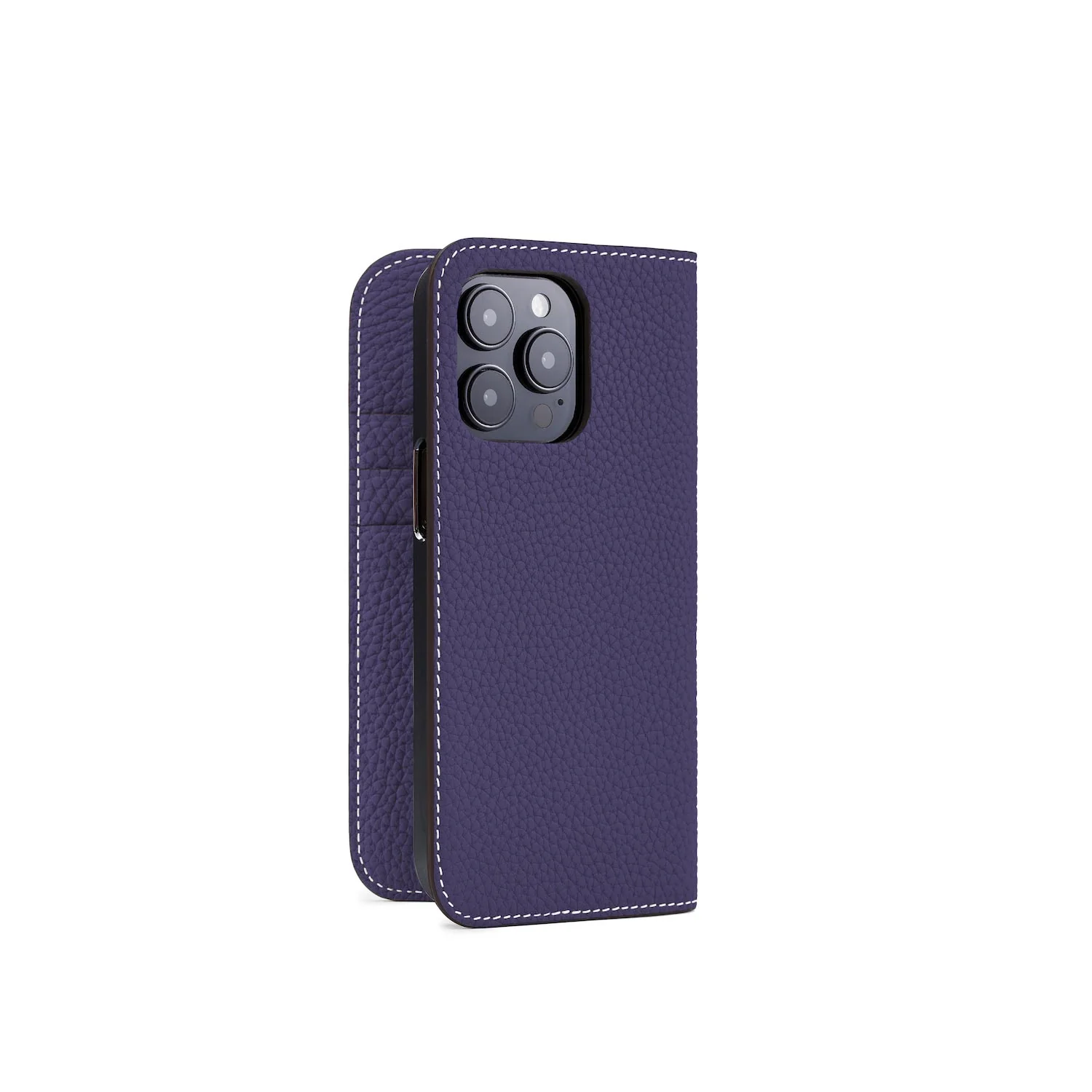 iPhone 14 Pro Diary Case Shrink Leather - Image 23