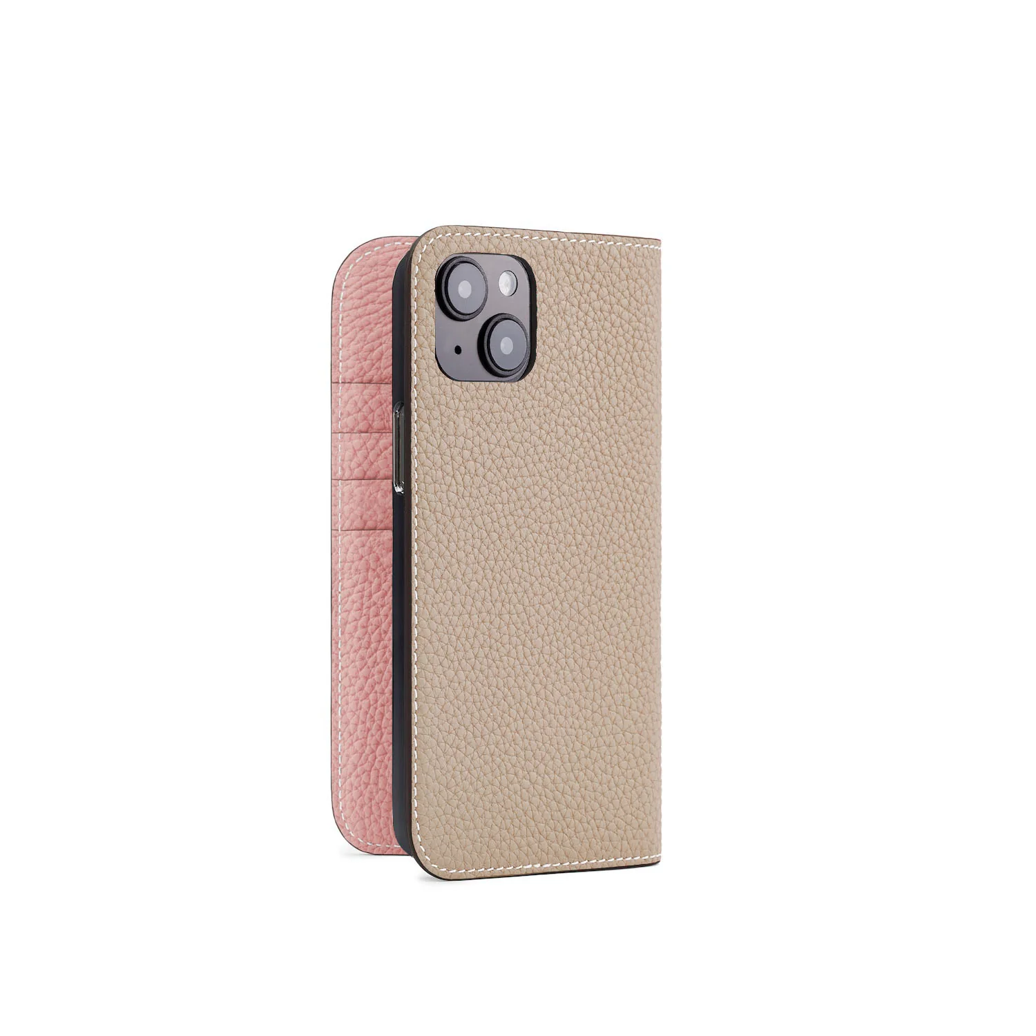 iPhone 14 Plus Diary Case Shrink Leather - Image 7
