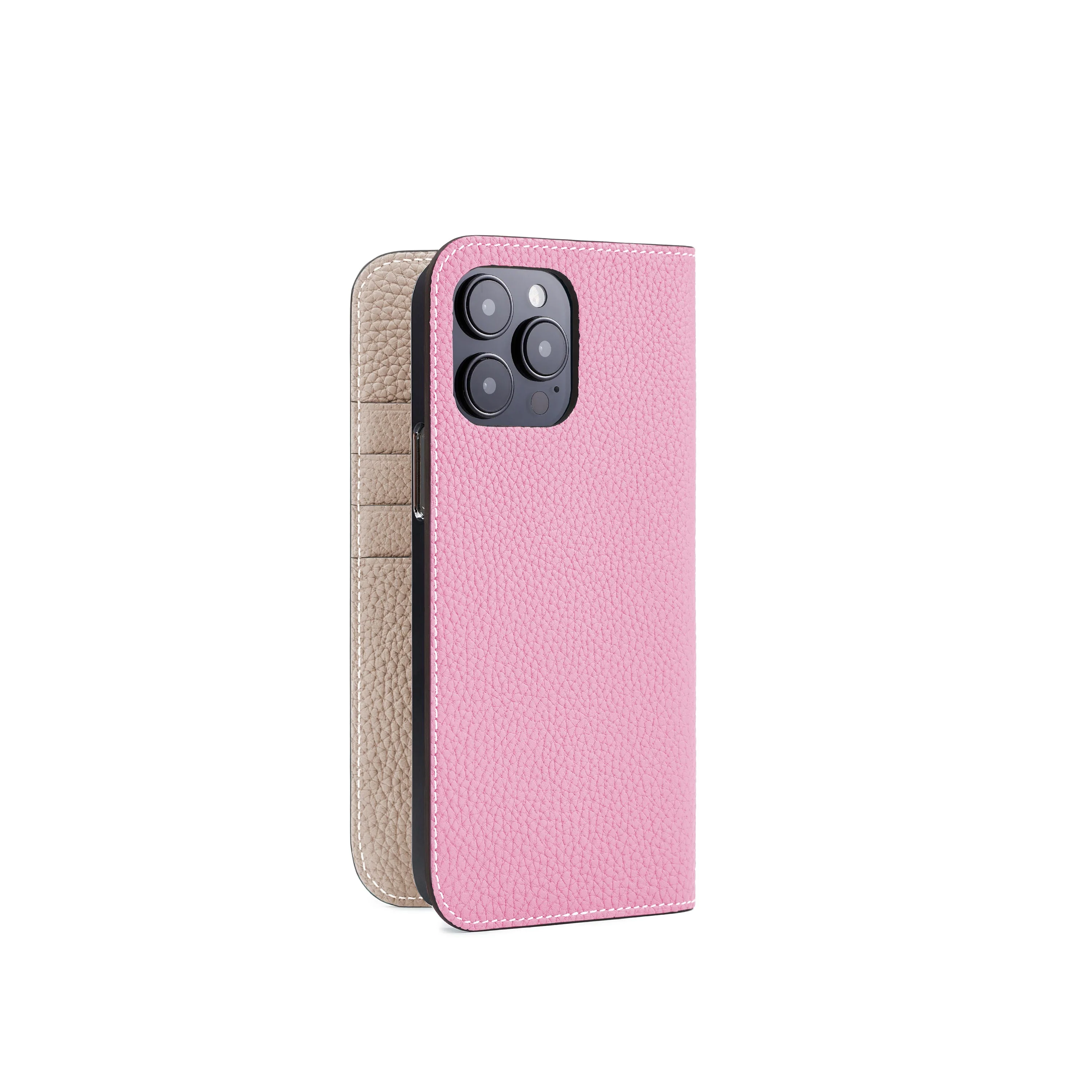 iPhone 14 Pro Max Diary Case Shrink Leather - Image 14