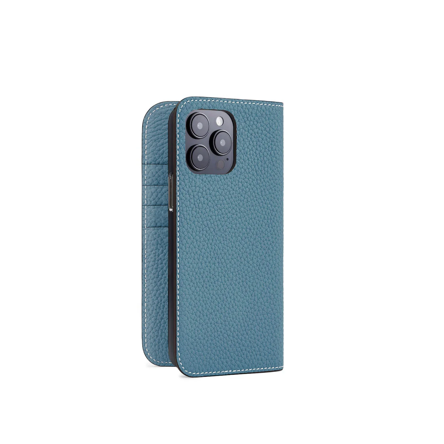 iPhone 14 Pro Max Diary Case Shrink Leather - Image 21