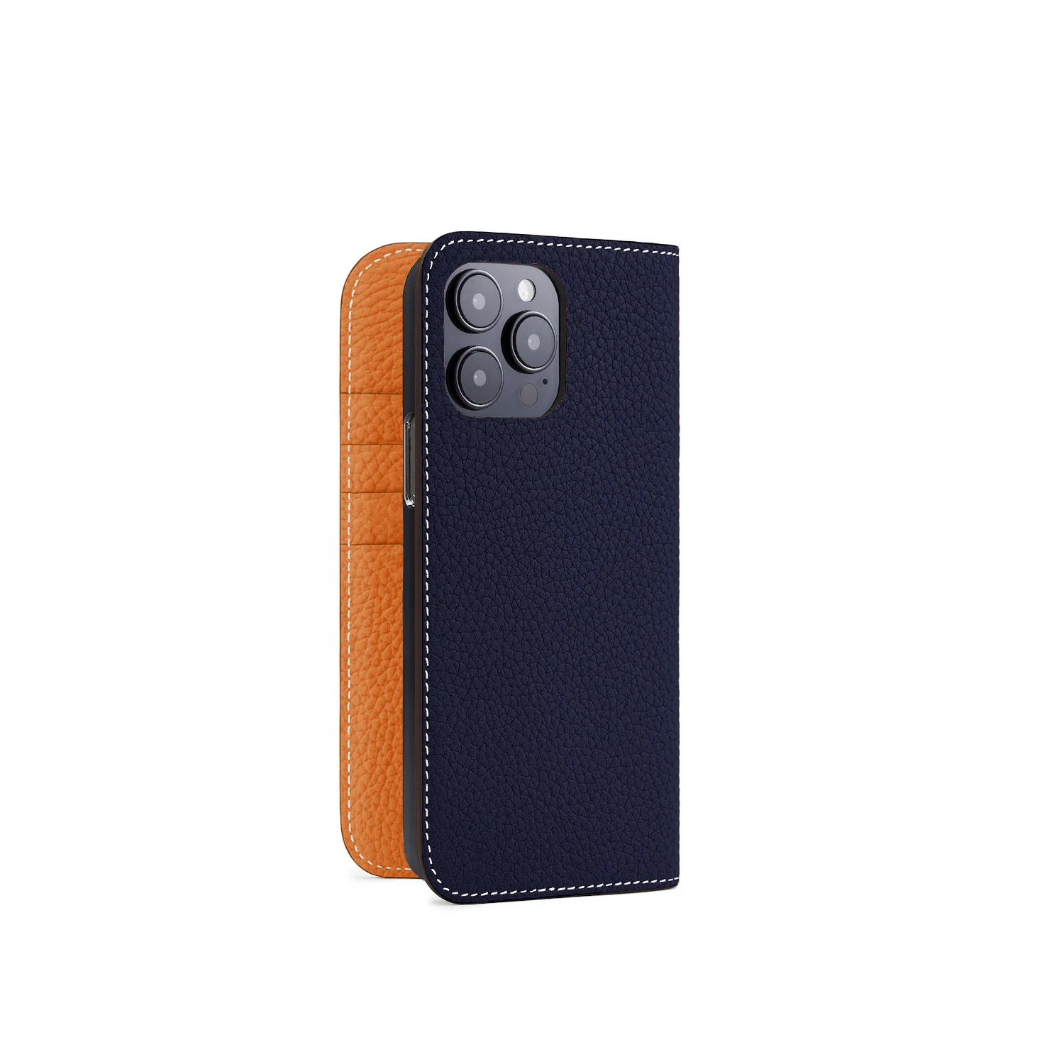 iPhone 14 Pro Max Diary Case Shrink Leather - Image 25