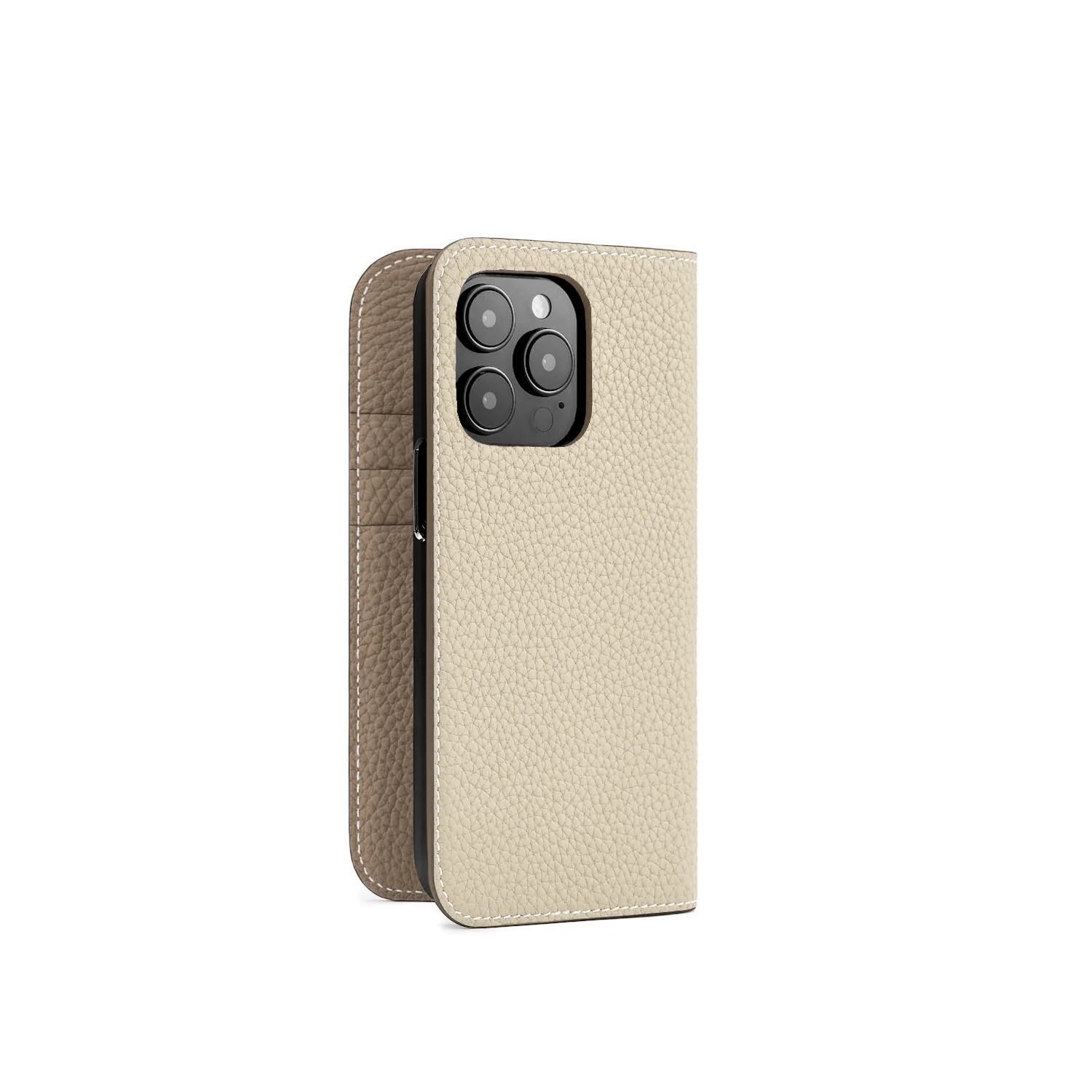 iPhone 15 Pro Diary Case Shrink Leather - Image 11