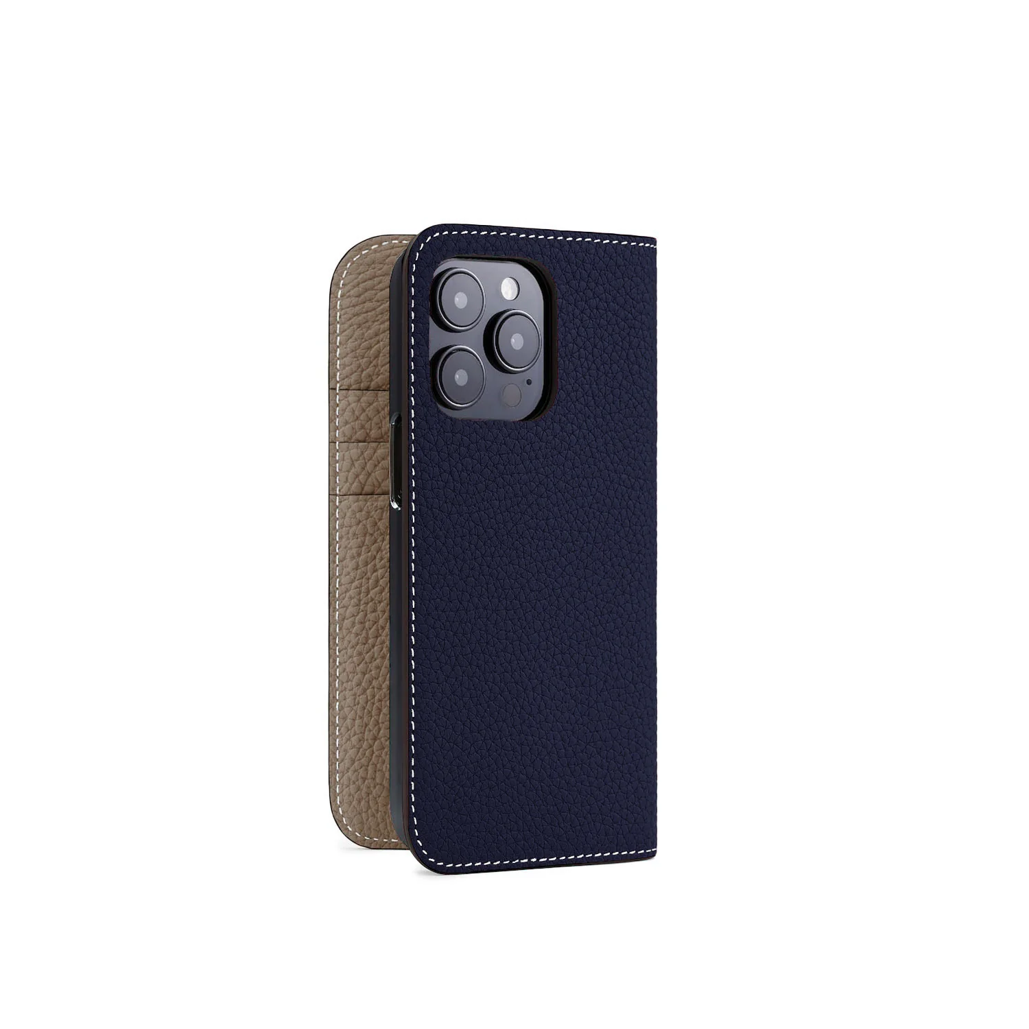 iPhone 15 Pro Diary Case Shrink Leather - Image 17