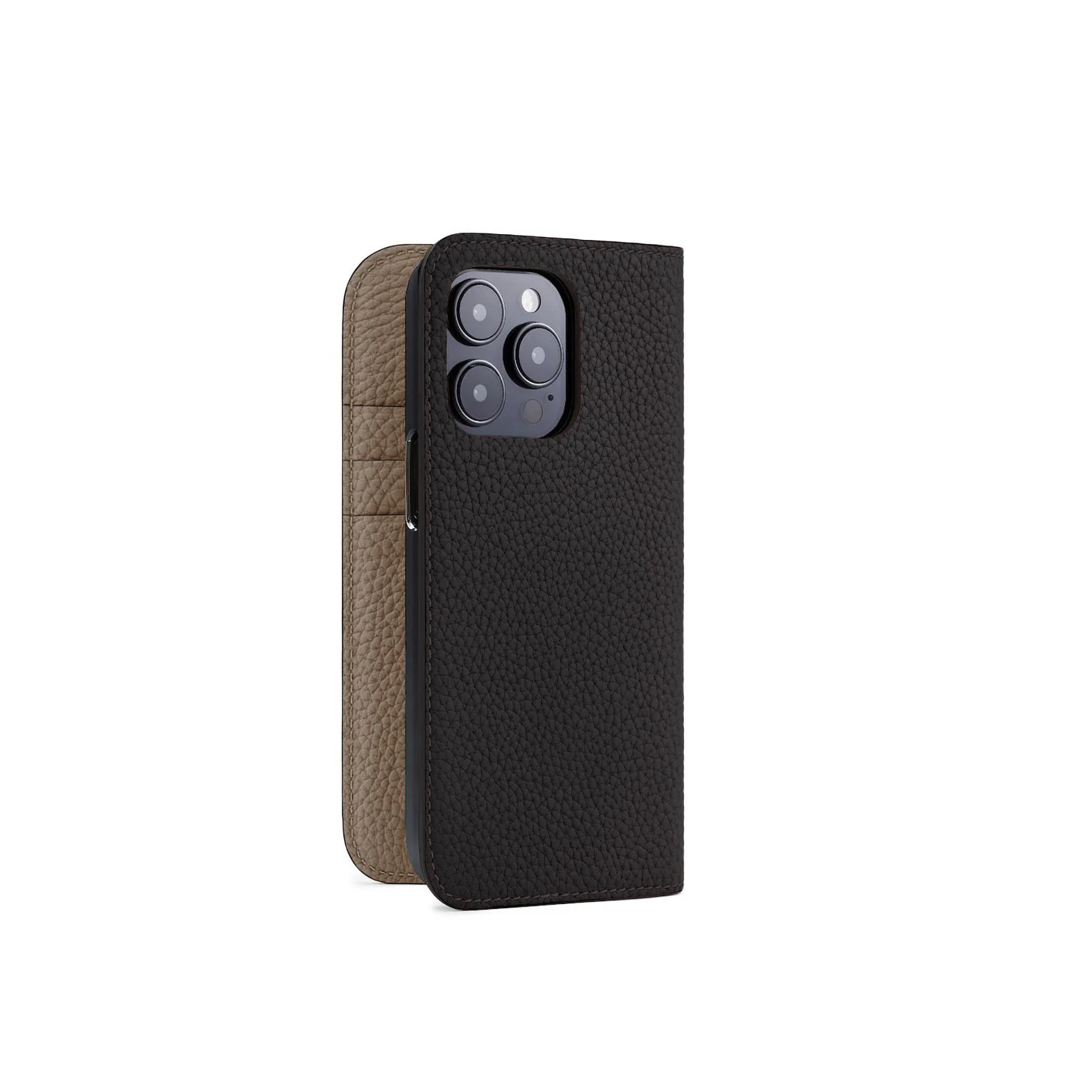 iPhone 15 Pro Diary Case Shrink Leather - Image 22