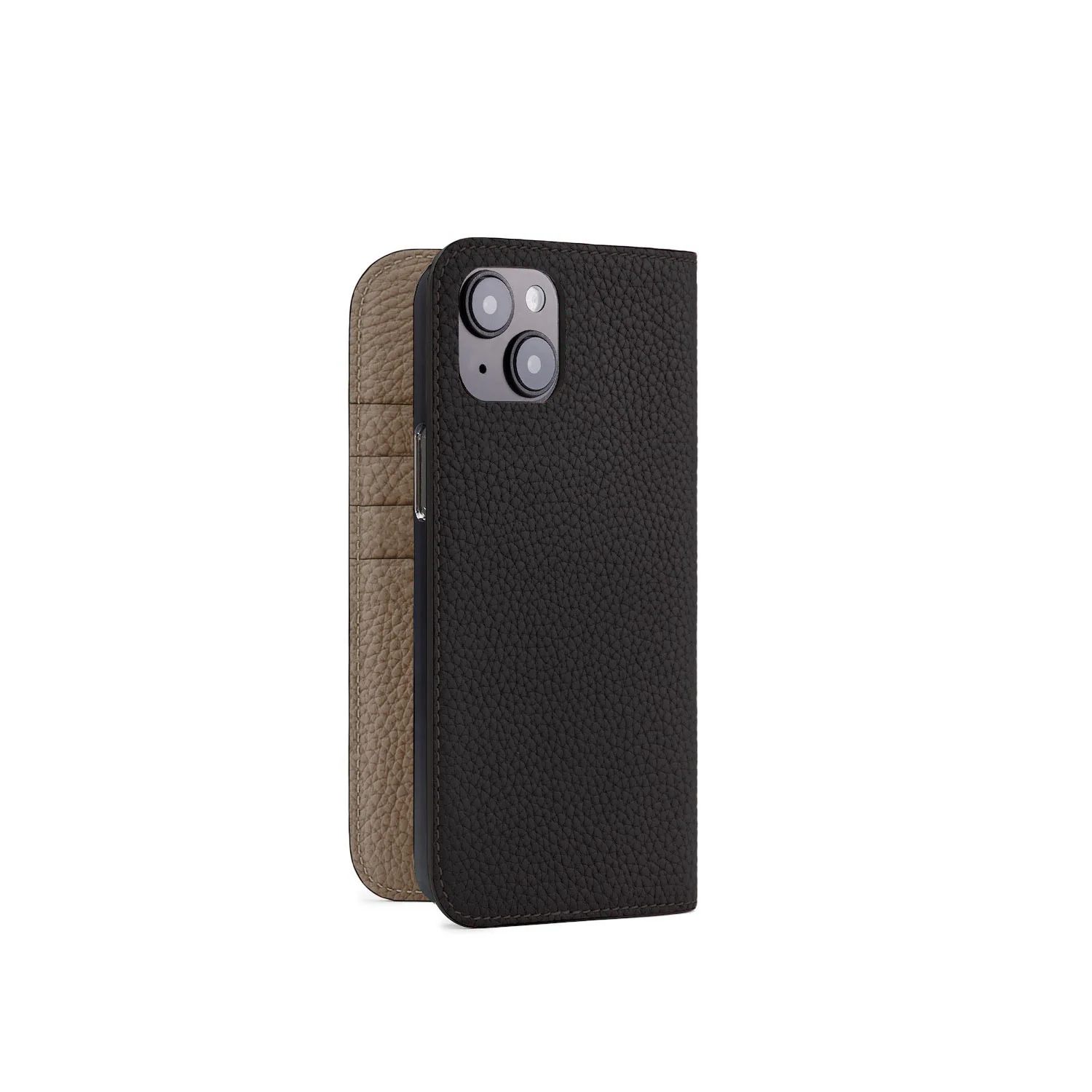 iPhone 15 Plus Diary Case Shrink Leather - Image 19