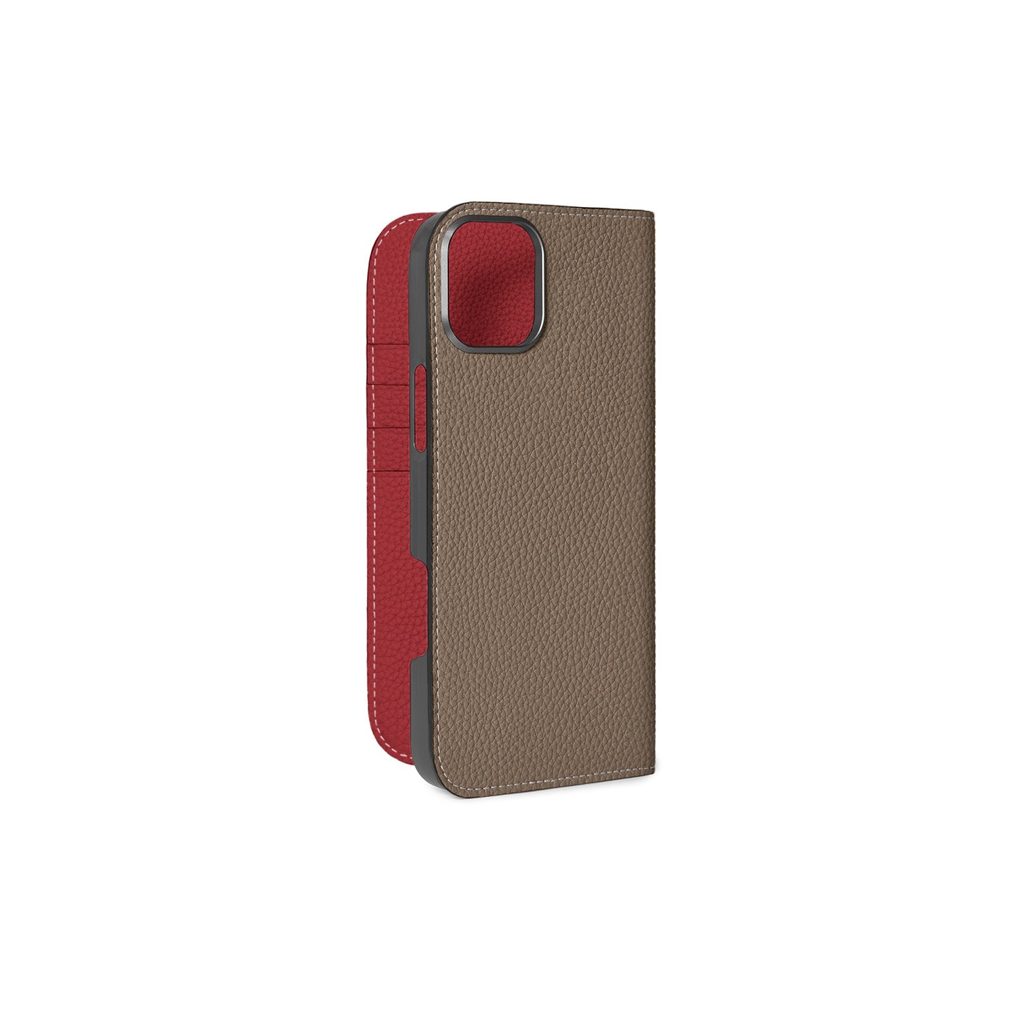 iPhone 16 Plus Diary Case Shrink Leather - Image 4