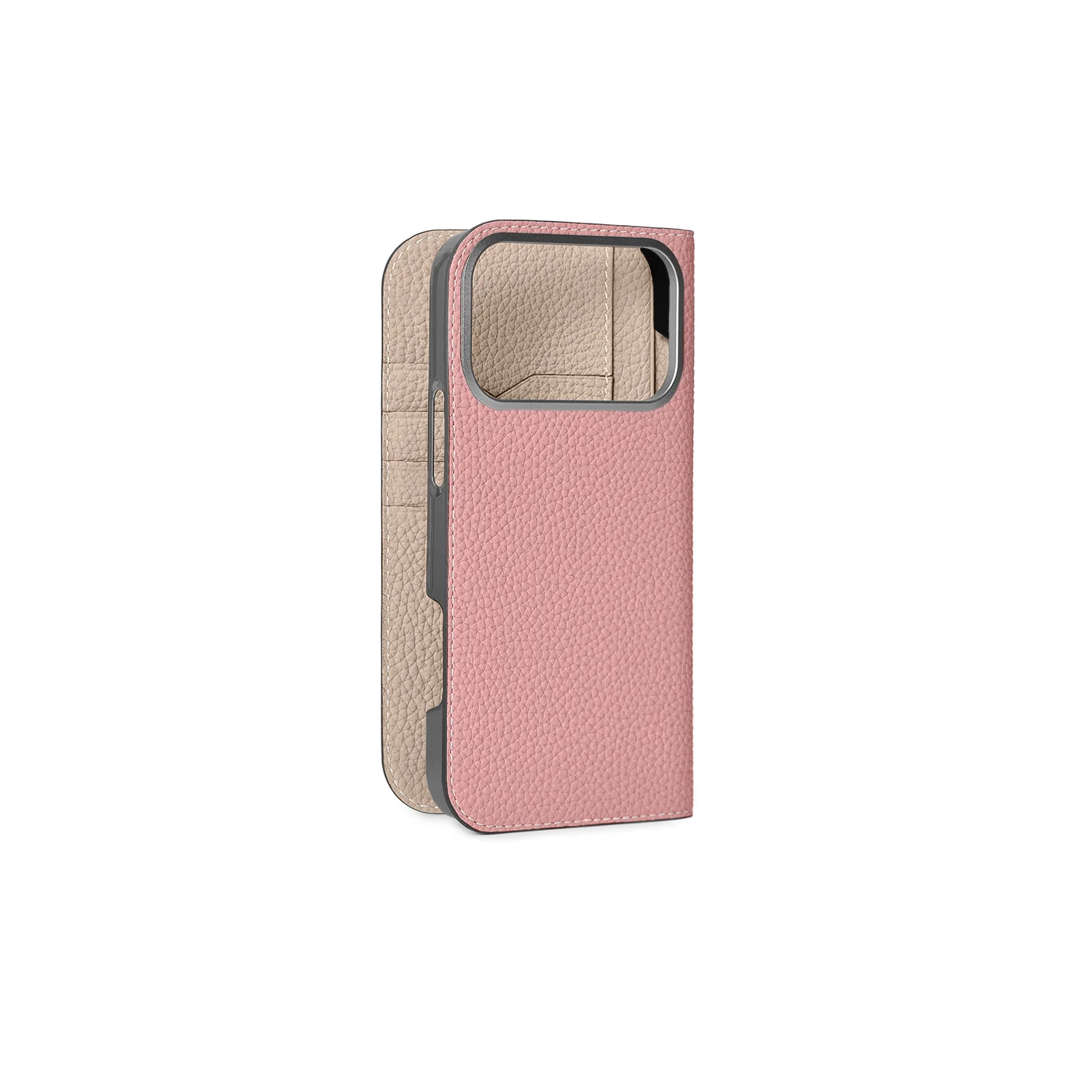 iPhone 17 Pro Max Diary Case Shrink Leather - Image 9