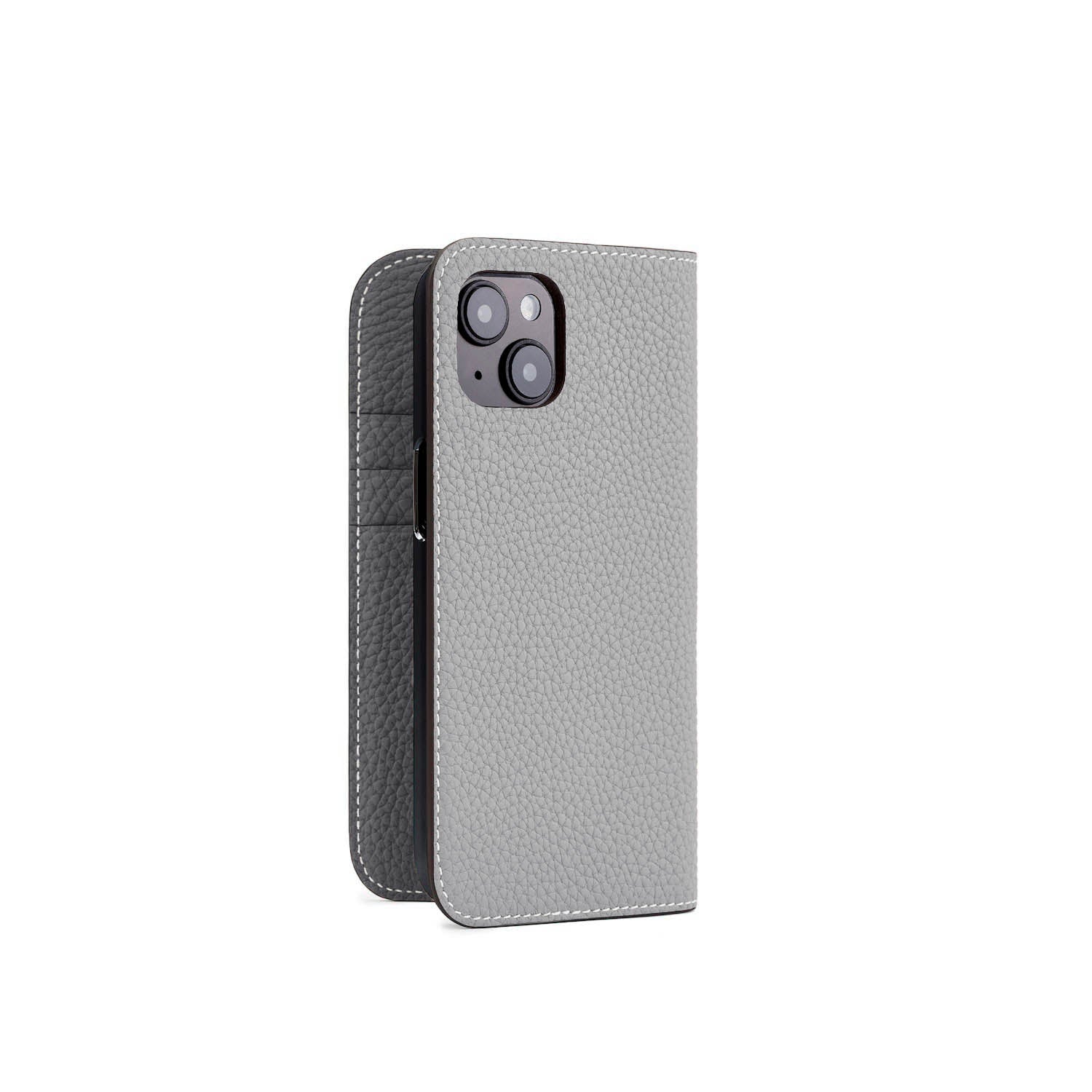 iPhone 15 Diary Case Shrink Leather - Image 10