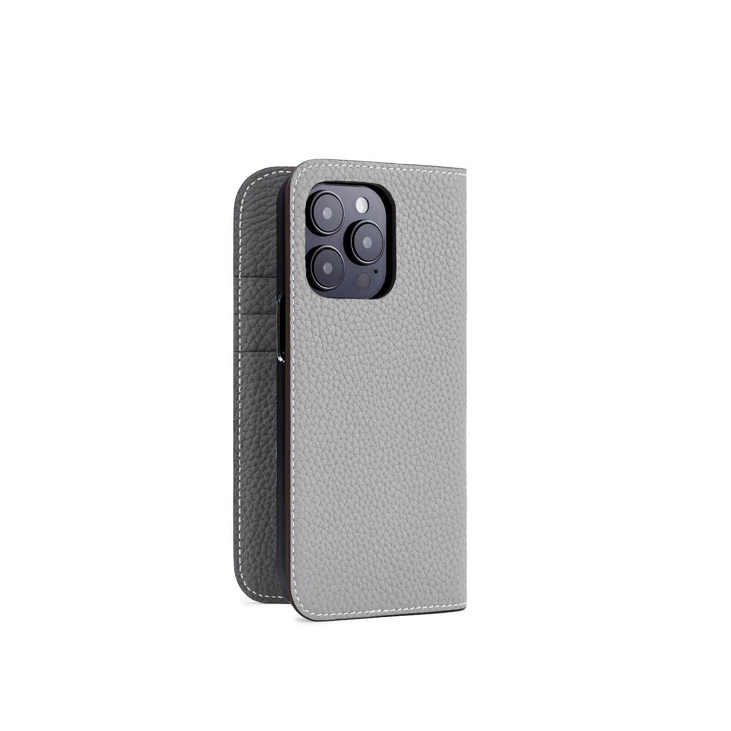 iPhone 15 Pro Diary Case Shrink Leather - Image 12