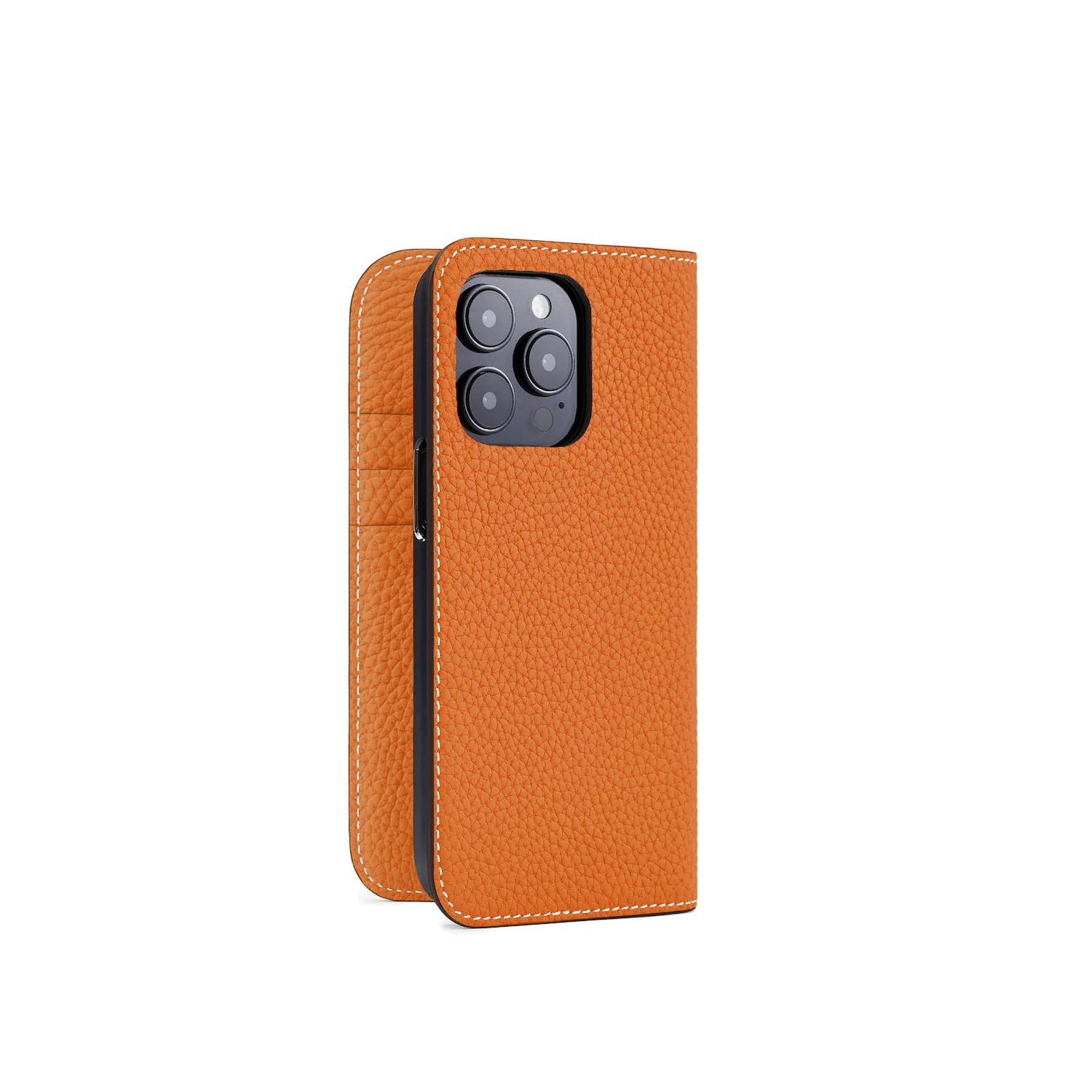 iPhone 15 Pro Diary Case Shrink Leather - Image 25