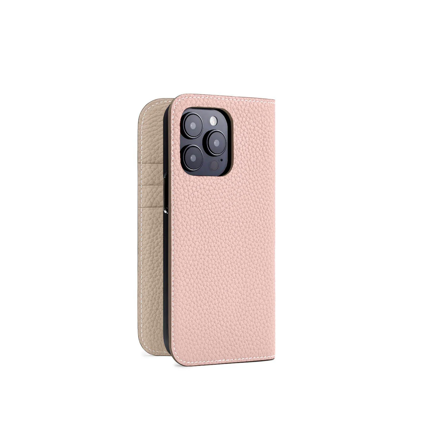 iPhone 15 Pro Diary Case Shrink Leather - Image 8