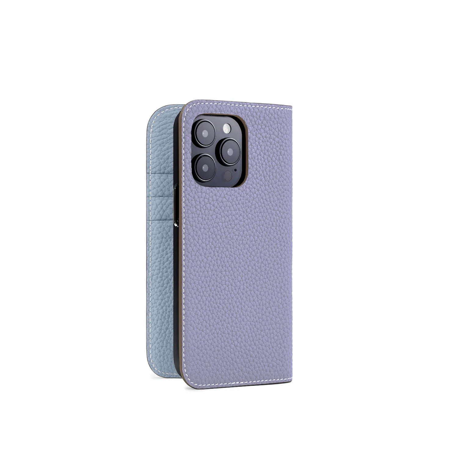iPhone 15 Pro Diary Case Shrink Leather - Image 9