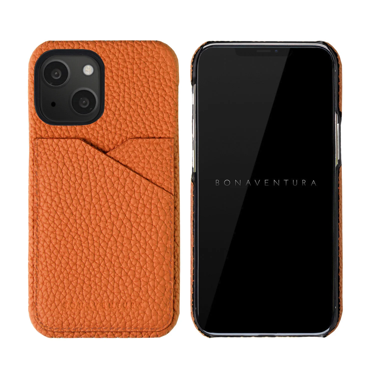 iPhone 13 mini Back Cover Case Shrink Leather - Image 4