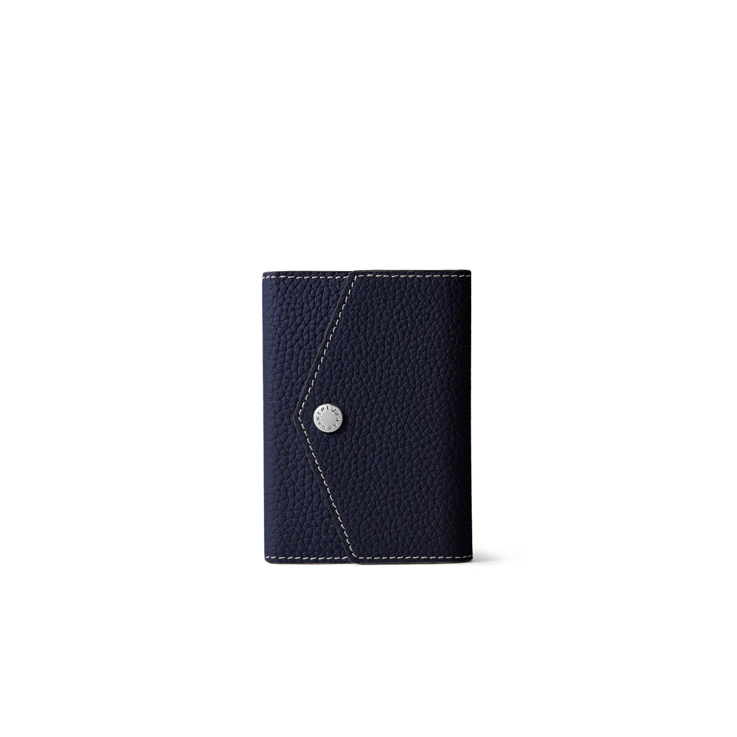 iPhone Back Cover Case with Snap Button Closure Mirror Pouch Shrink Leather - Image 3