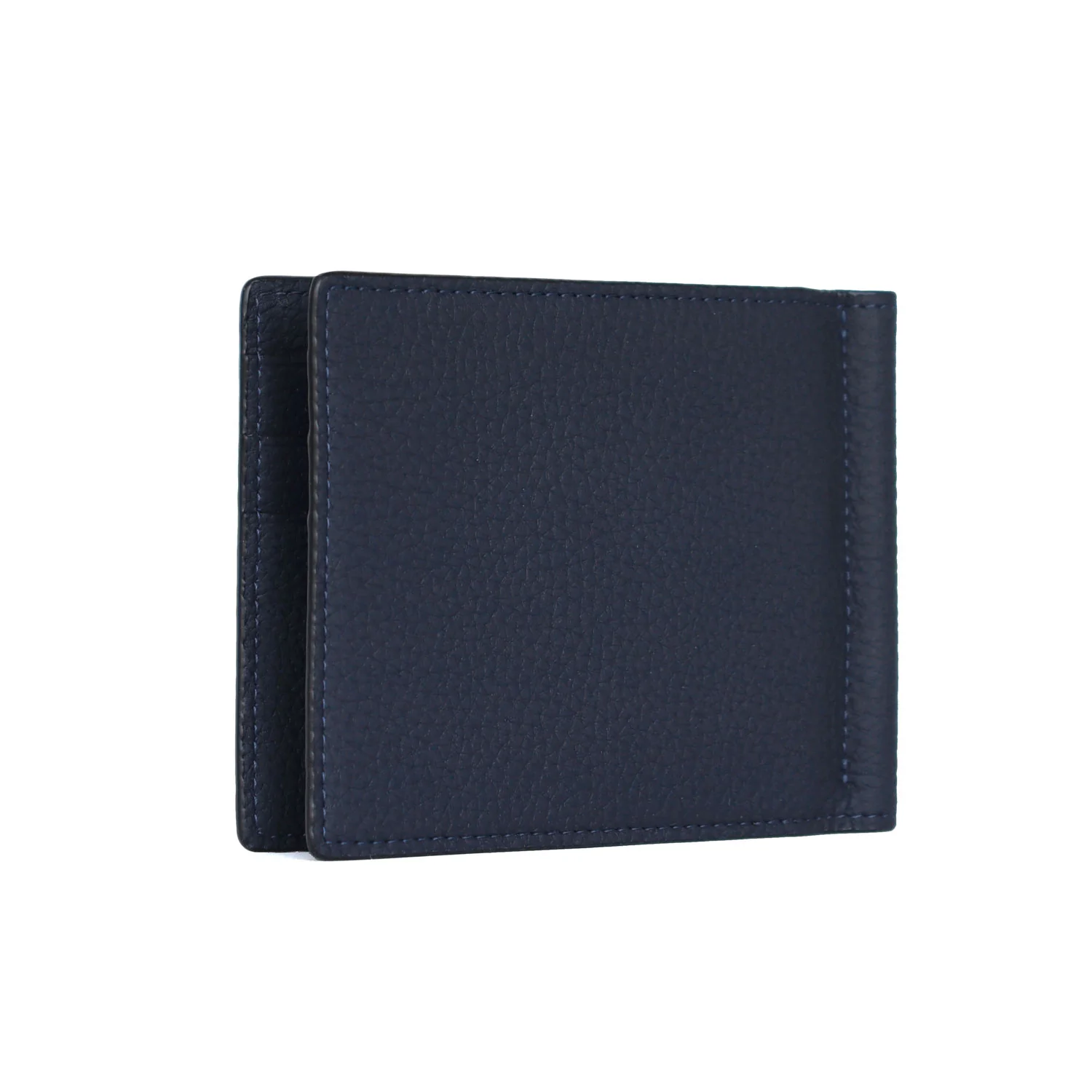 Bi-fold Wallet with Money Clip Shrink Leather - Image 3