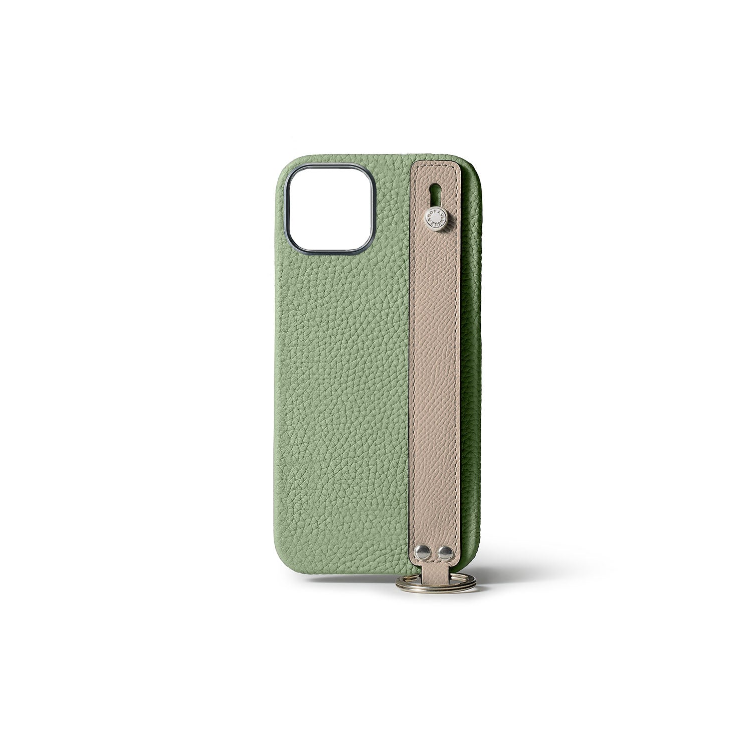 iPhone 15 Back Cover Case with Handle Shrink Leather - Image 21