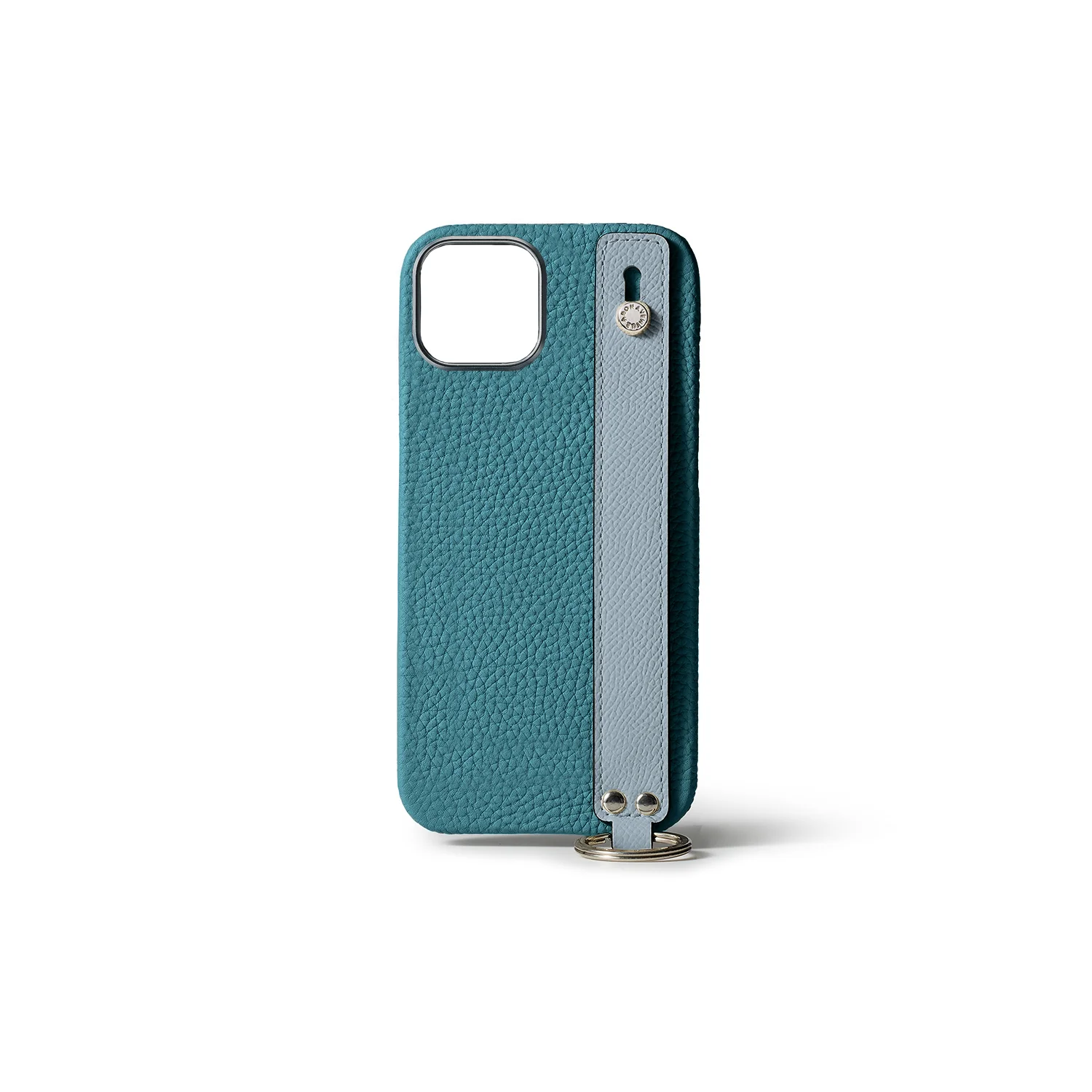 iPhone 15 Back Cover Case with Handle Shrink Leather - Image 12